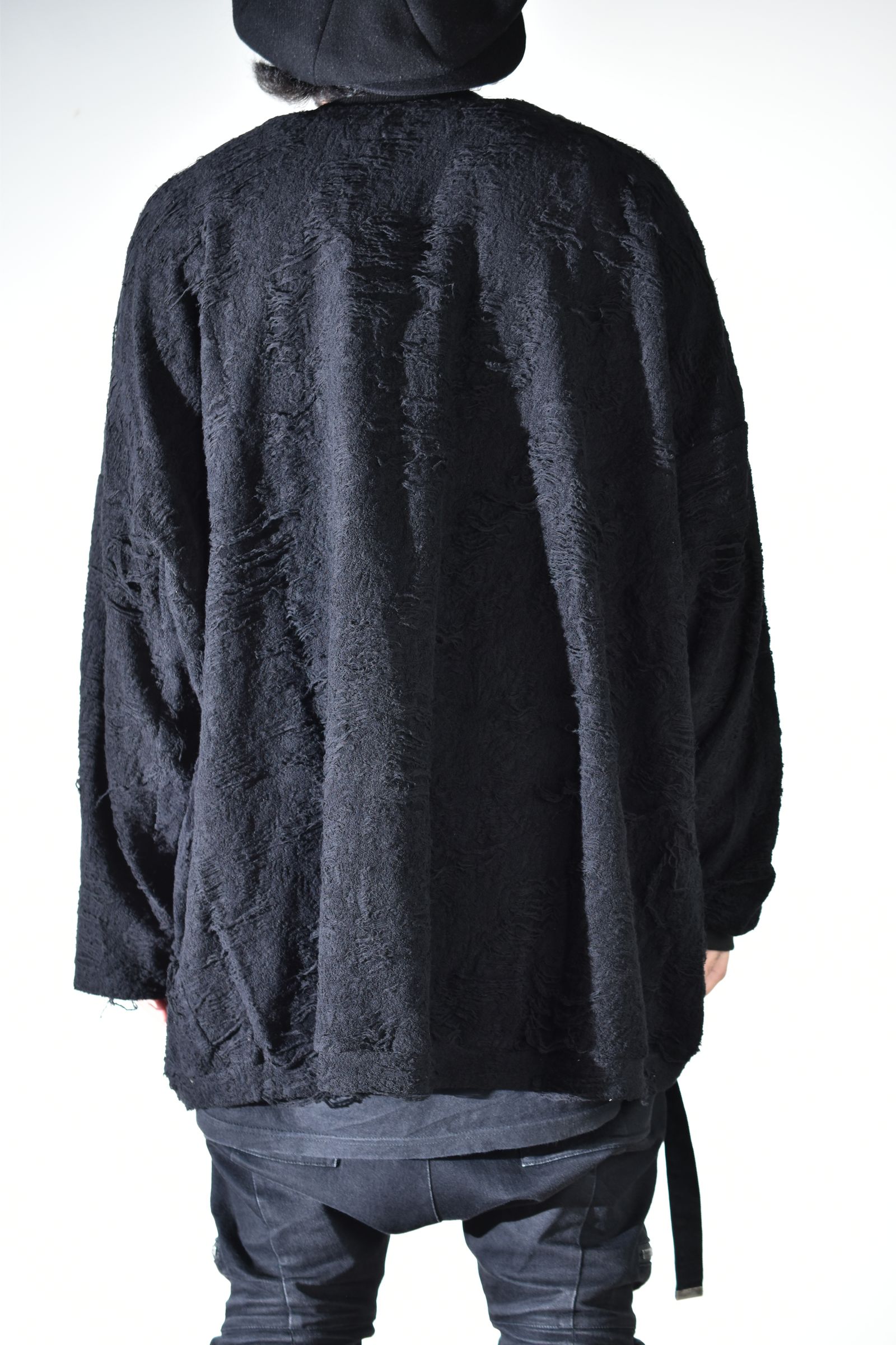 Extreme Over Sized Pullover"Black " / エクストリームオーバーサイズプルオーバー"ブラック"