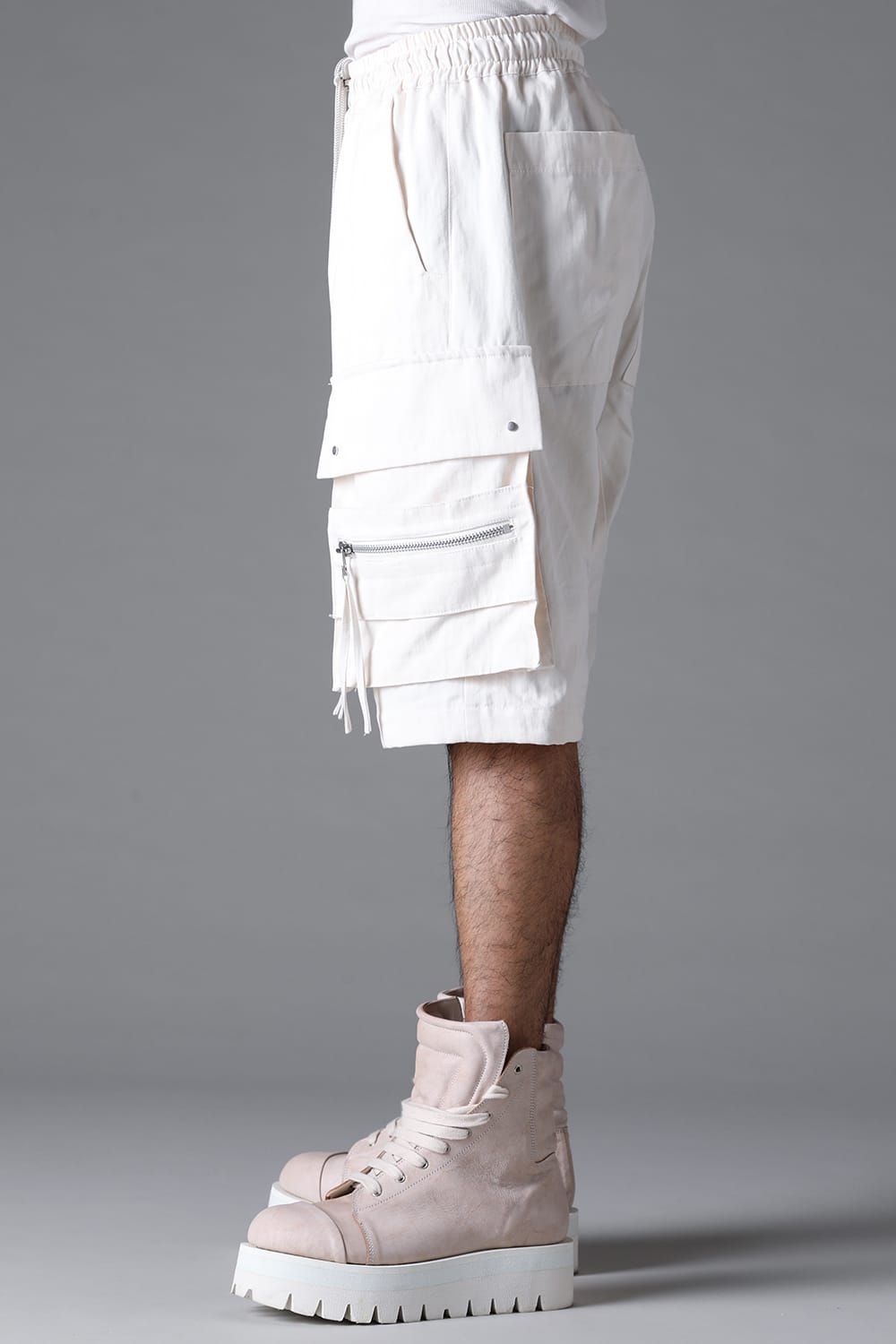 《2026SS先行予約》Cargo Shorts"Black / White" / カーゴショーツ"ブラック/ホワイト"