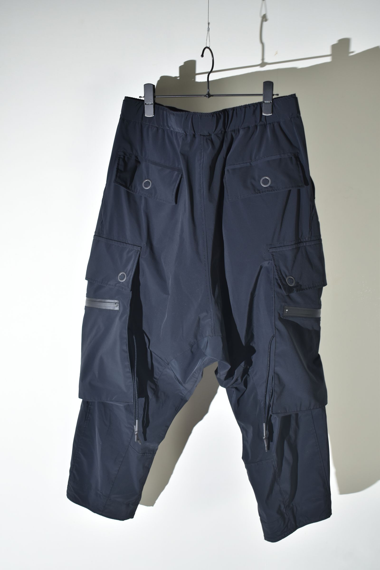 Sarrouel Cropped Cargo"Black" / サルエルクロップドカーゴ"ブラック"