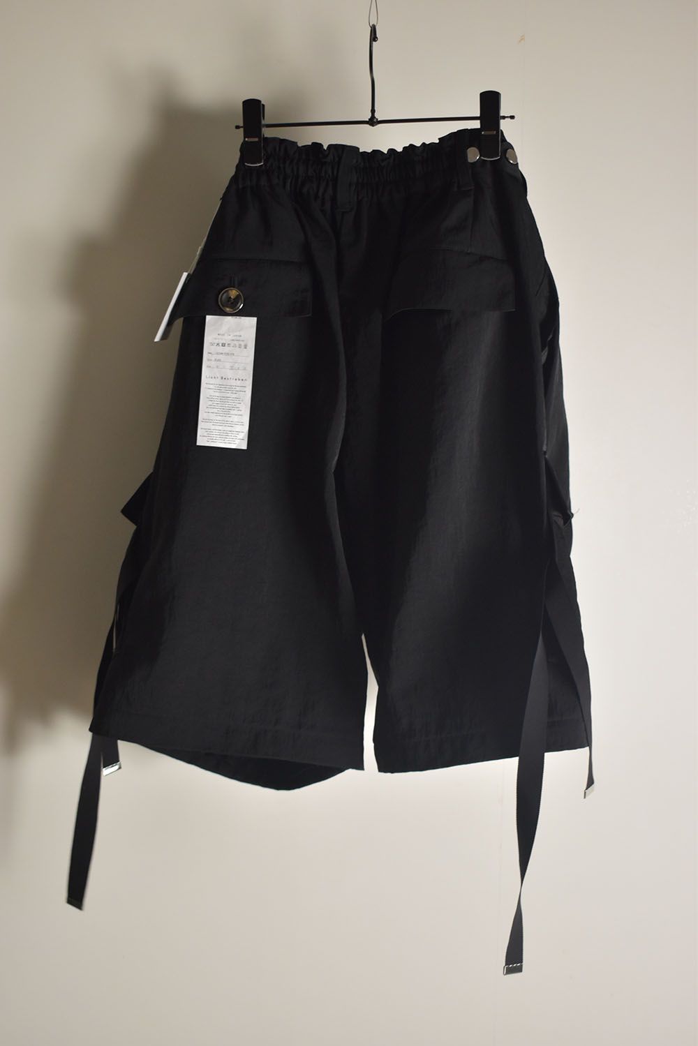 Detachable Cargo Pants"Black"/ デタッチャブルカーゴパンツ"ブラック"