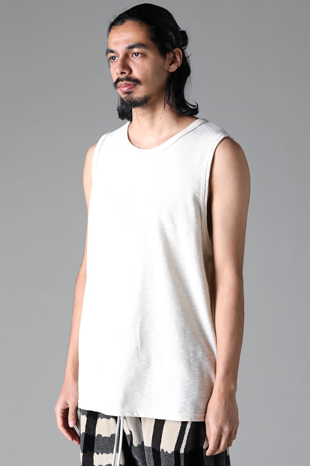 《2025AW先行予約》Tank Top"Black / Ivory / Grey / Beige /Khaki /D.Grey" /タンクトップ"ブラック/アイボリー/グレー/ベージュ/カーキ/ダークグレー"