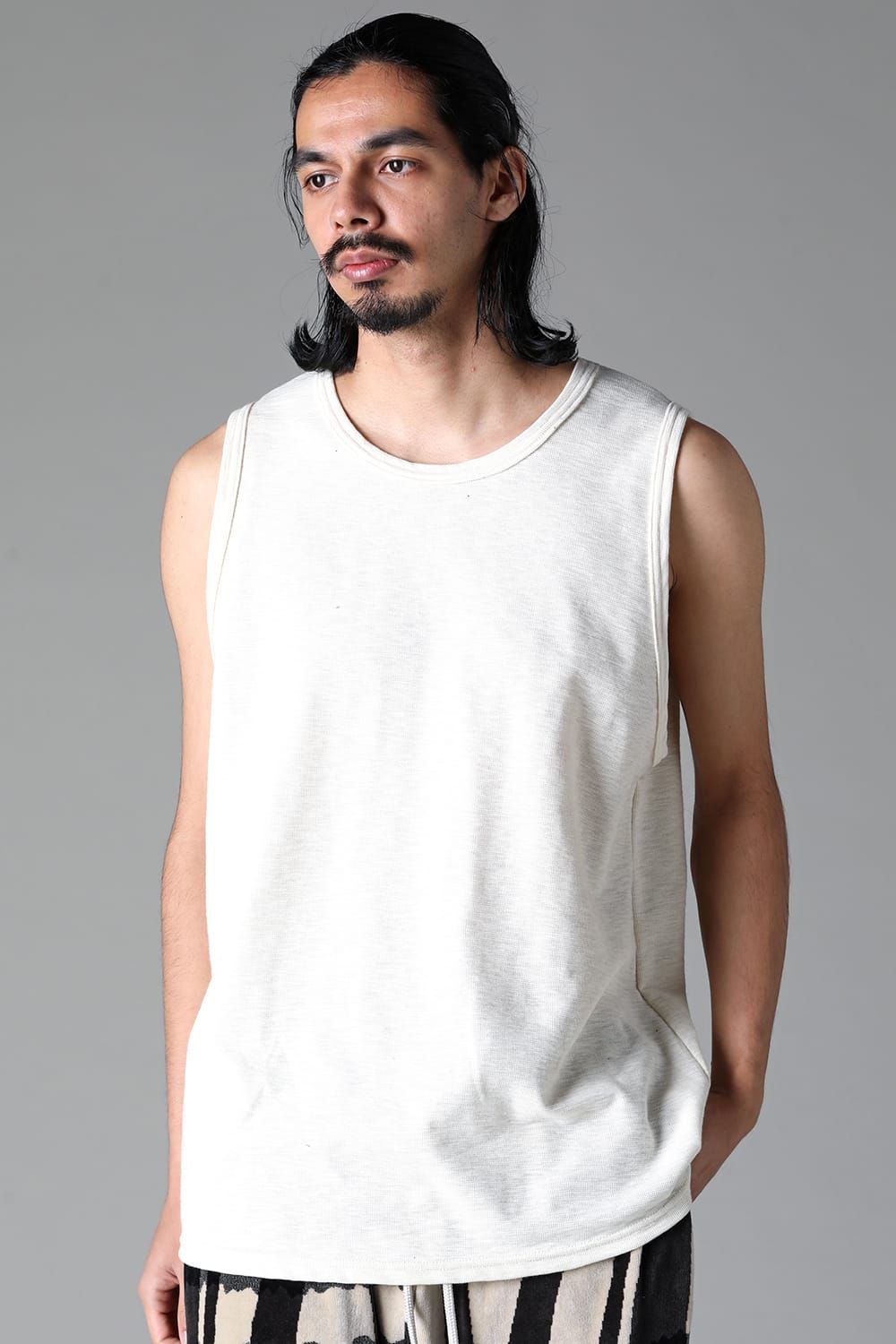 《2025AW先行予約》Tank Top"Black / Ivory / Grey / Beige /Khaki /D.Grey" /タンクトップ"ブラック/アイボリー/グレー/ベージュ/カーキ/ダークグレー"