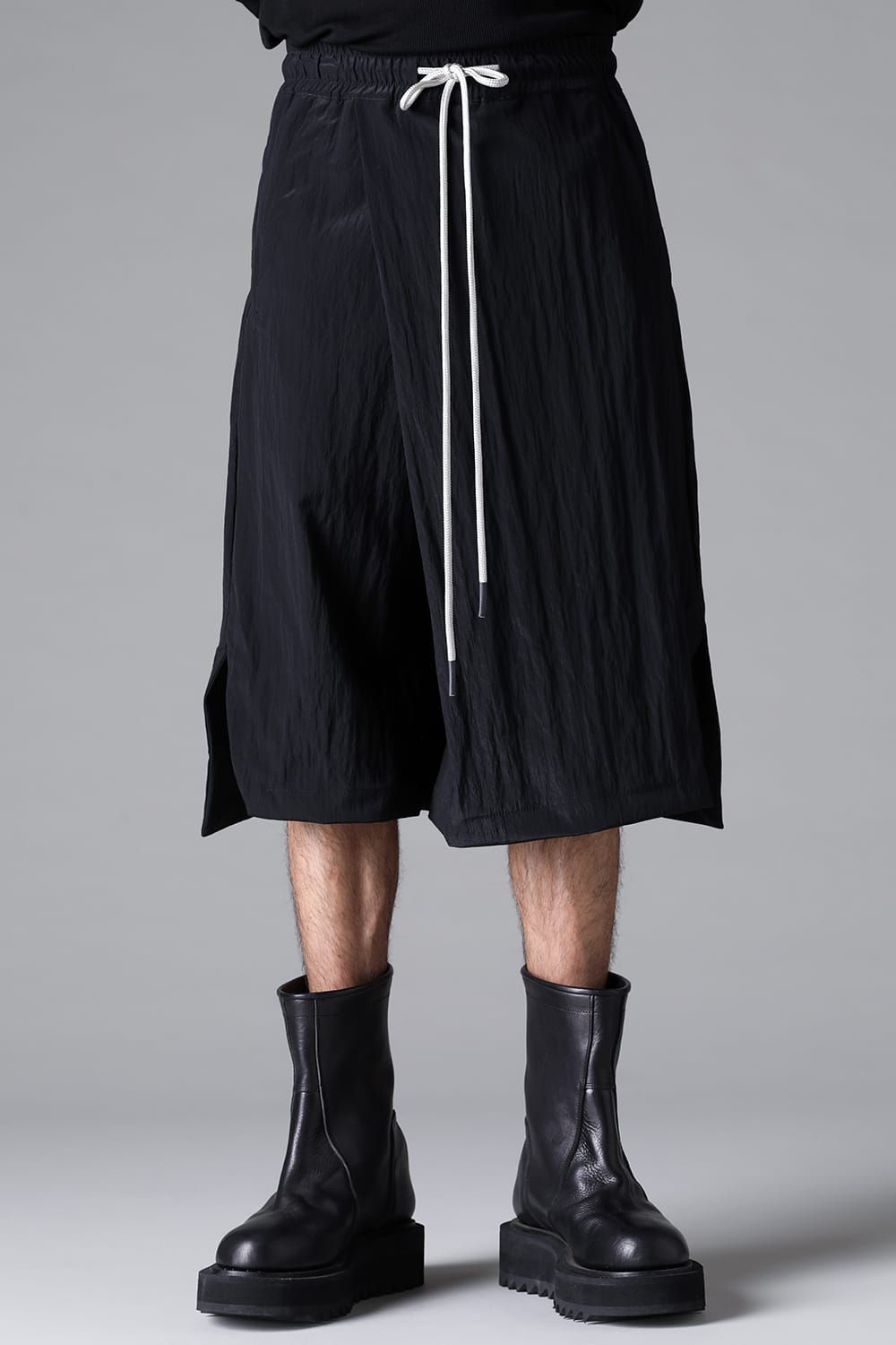 《2026SS先行予約》Skirt Shorts"Black / Cream" /スカートショーツ"ブラック/クリーム"