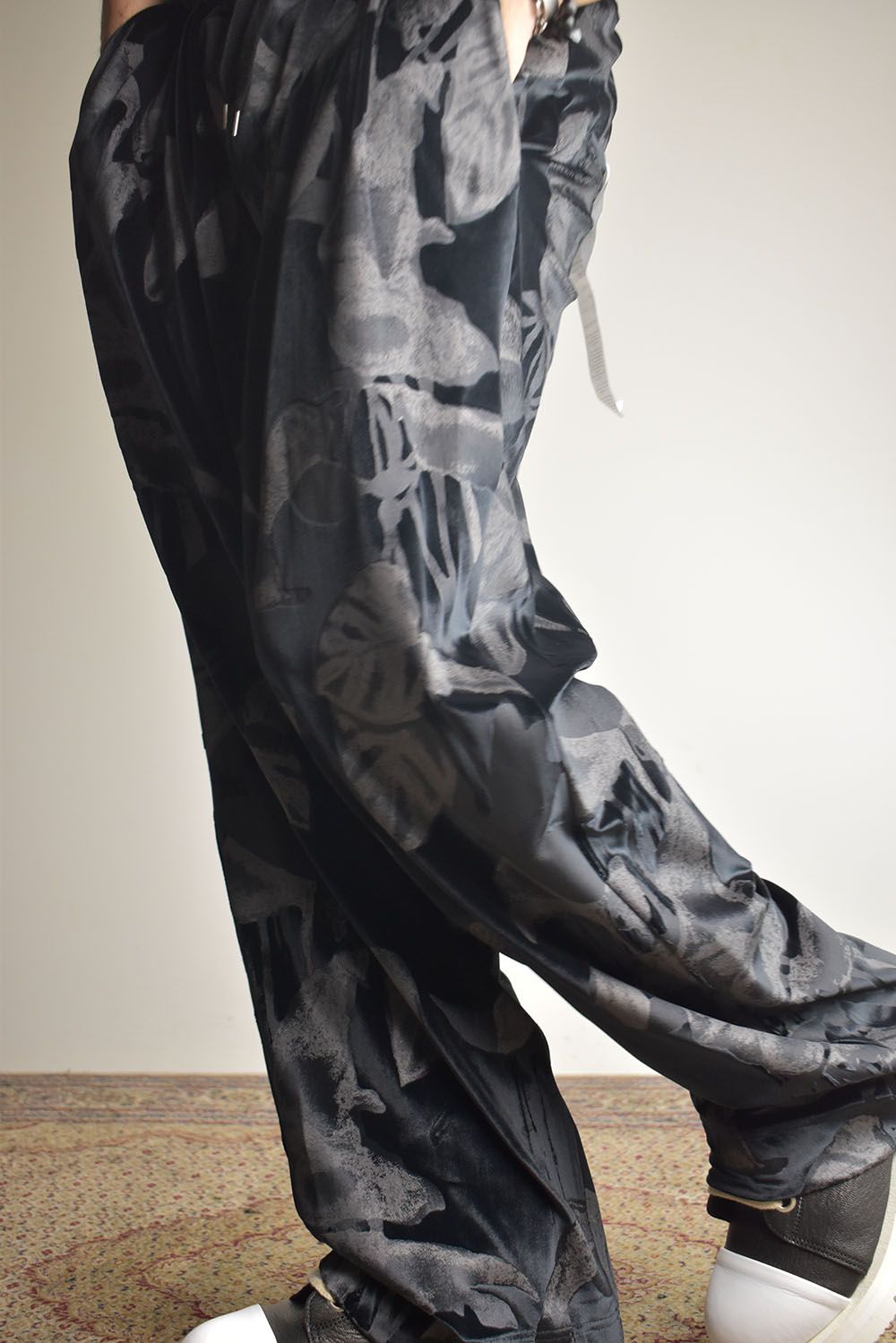 Tuck Easy Pants"Black" / タックイージーパンツ"ブラック"