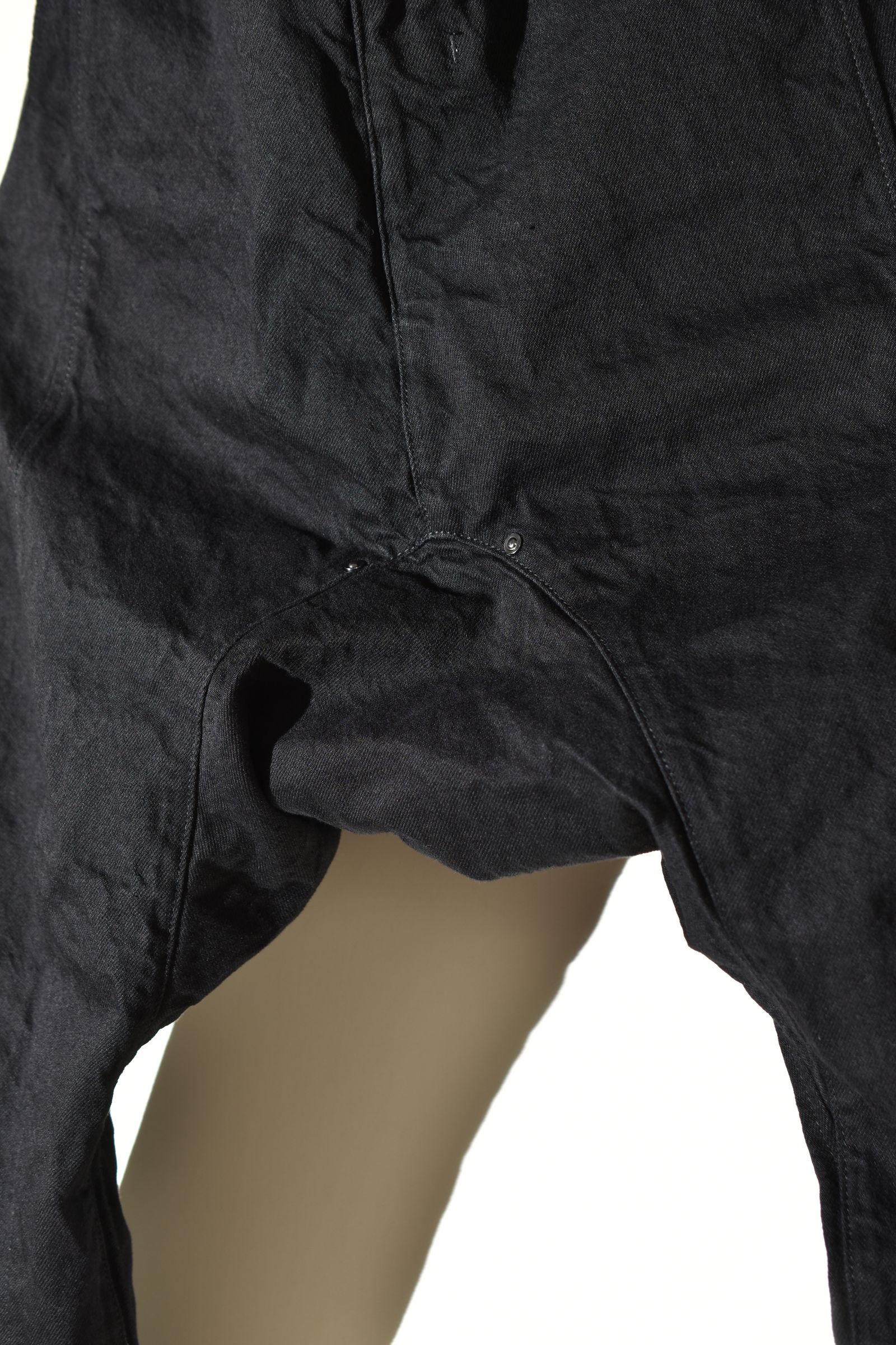 Sarrouel Denim Pants "Black" / サルエルデニムパンツ "ブラック"