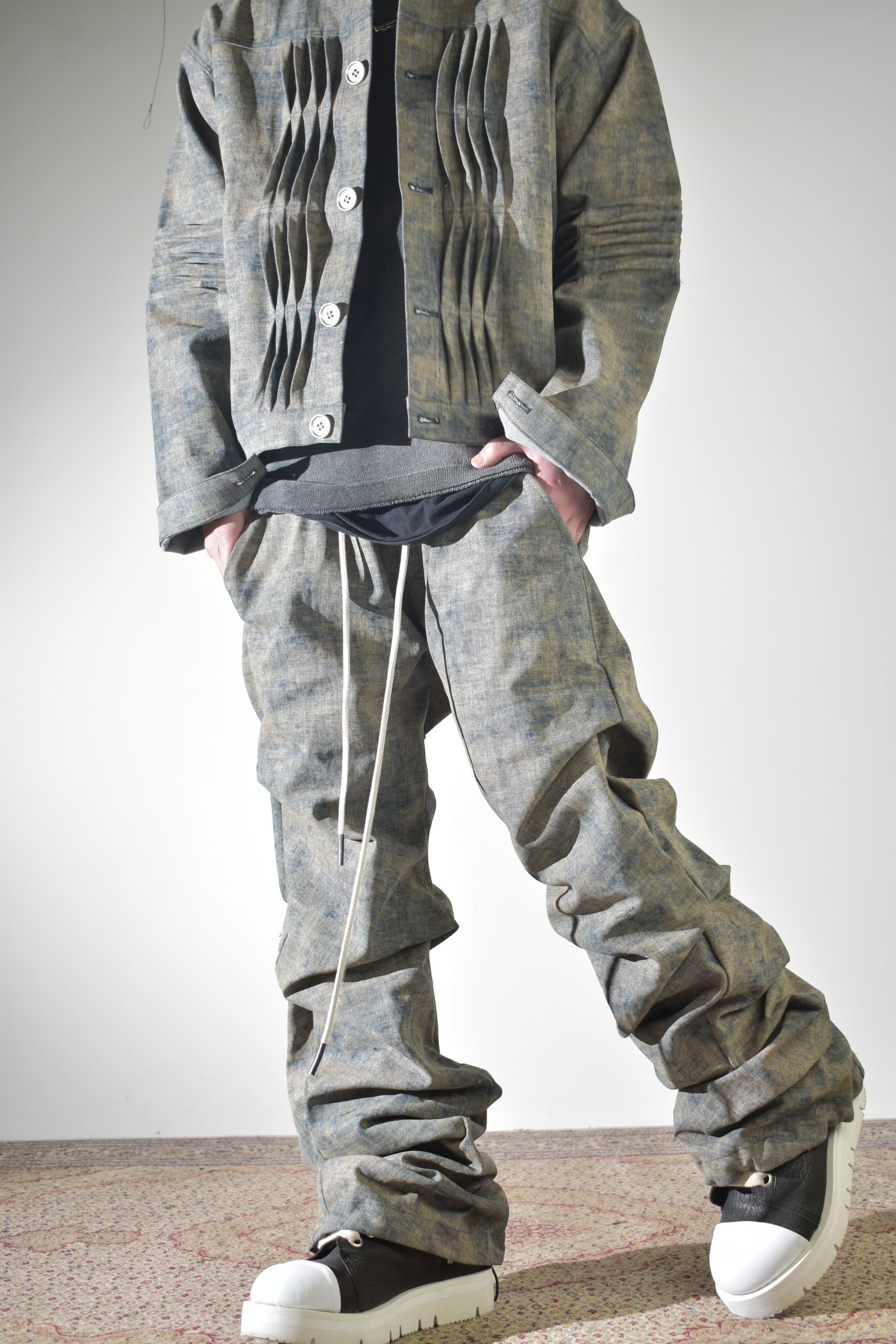 スティールブルーでセットアップ