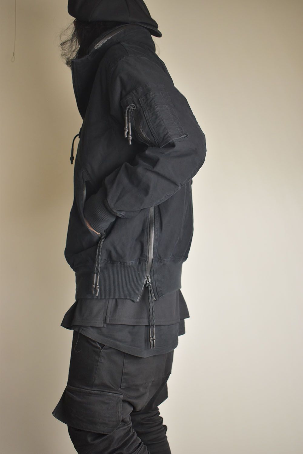 Bomber Jacket"Black" / ボンバージャケット"ブラック"
