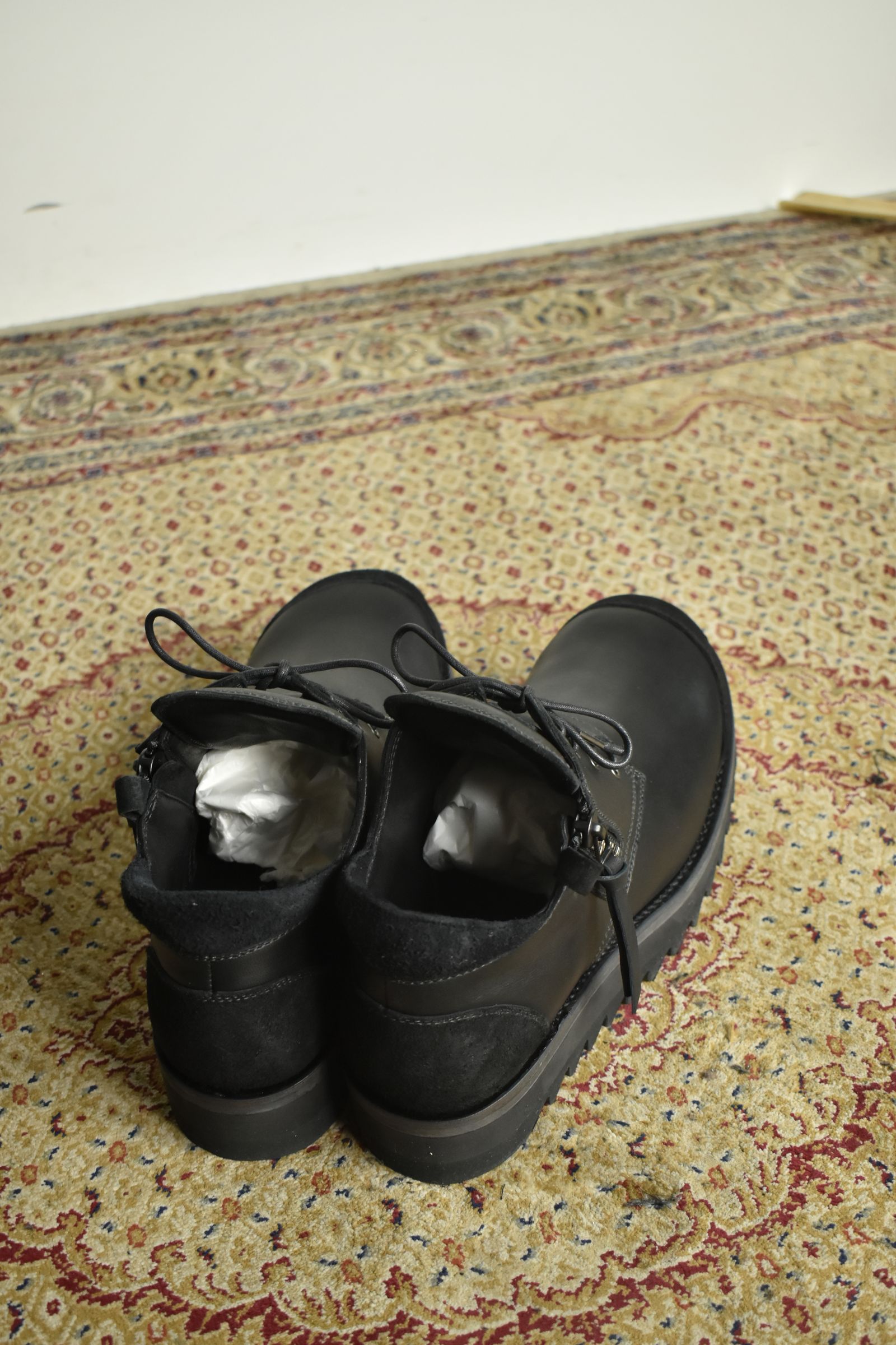 Horse Leather Derby Shoes"Black" / ホースレザーダービーシューズ"ブラック"