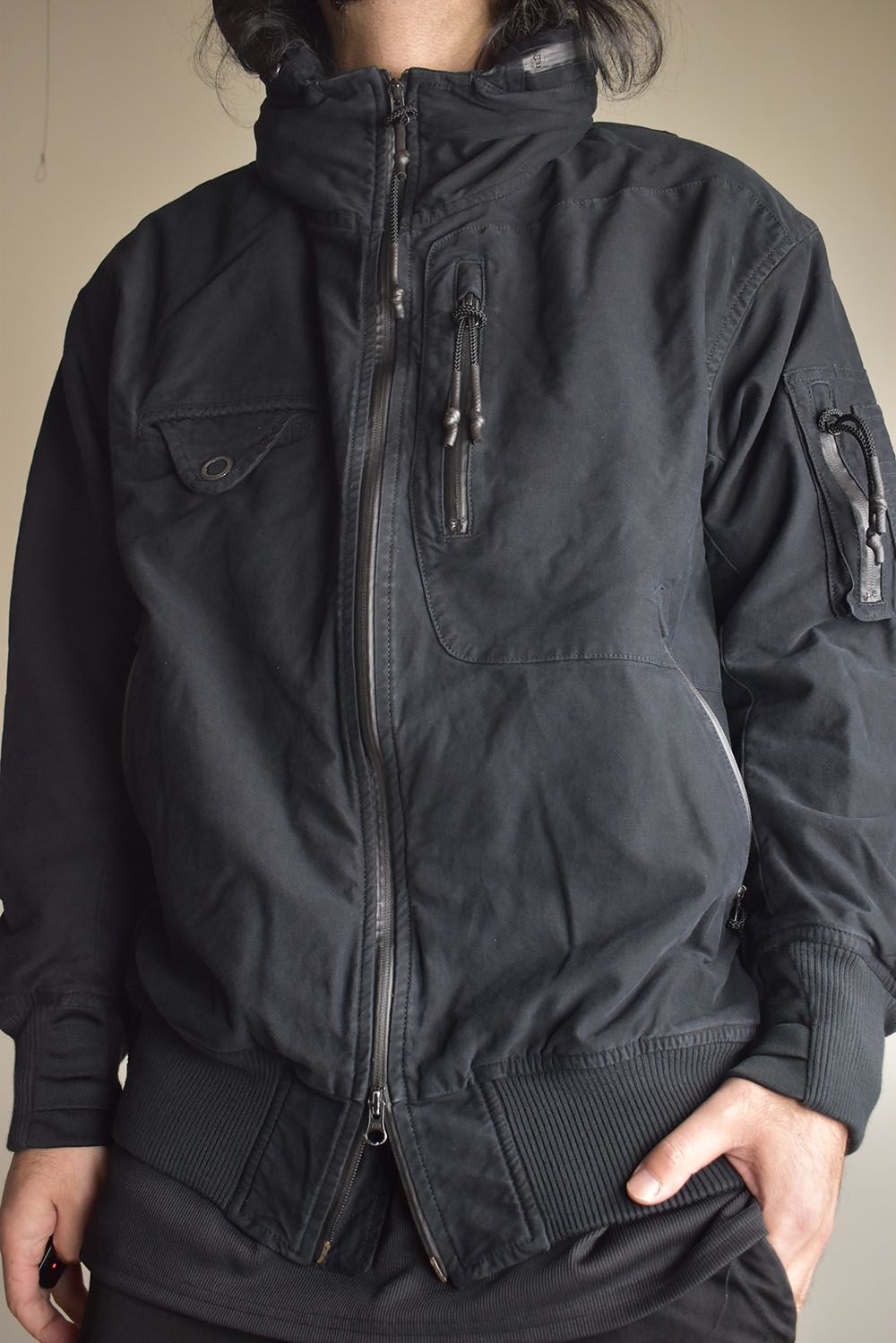 Bomber Jacket"Black" / ボンバージャケット"ブラック"