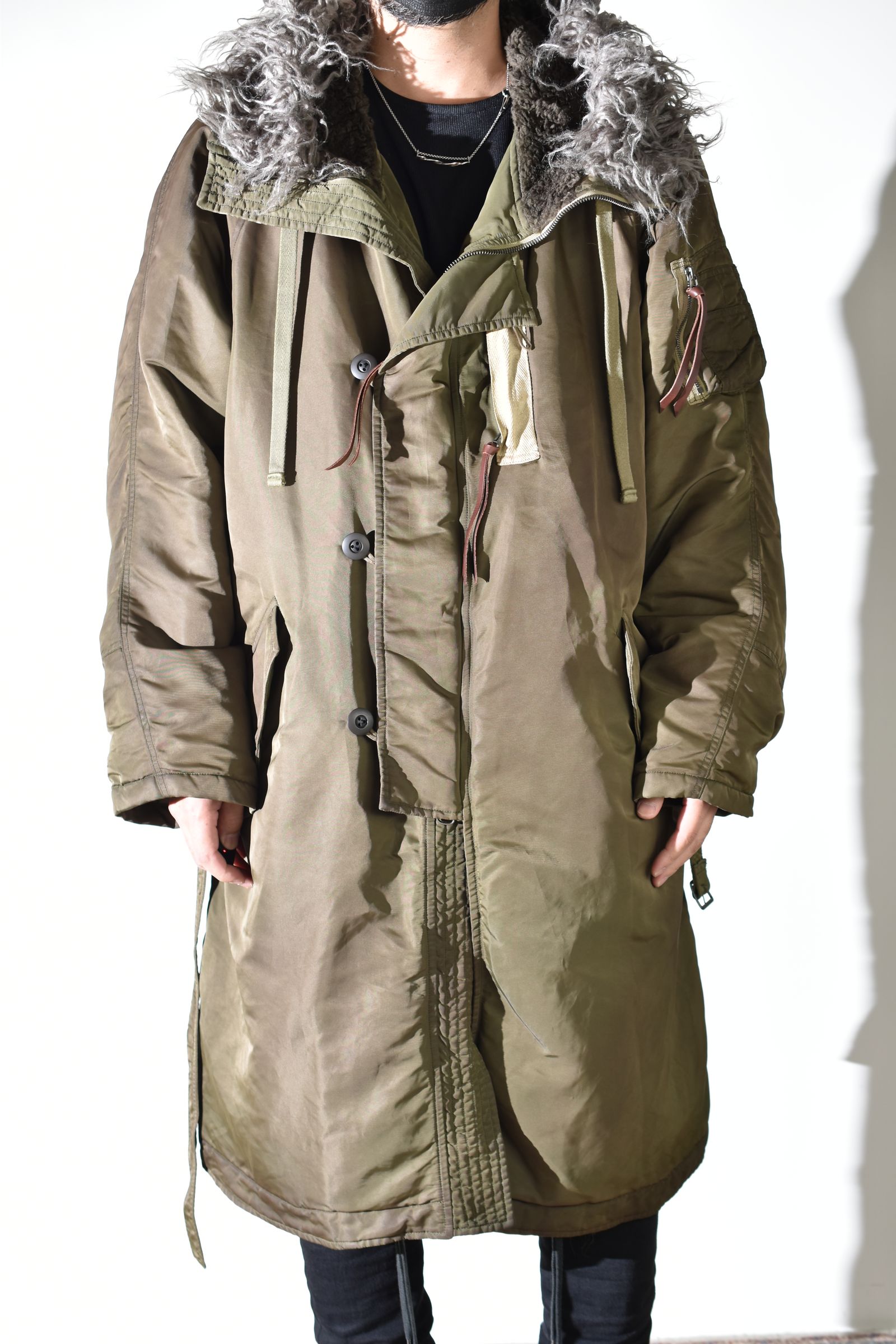 N-3B Coat "Olive Drab" / N-3Bコート "オリーブドラブ"