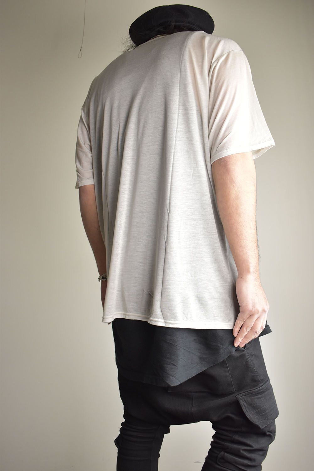 Over Sized Print Short Sleeve Tee"Grey"/オーバーサイズドプリントショートスリーブTee"グレー"