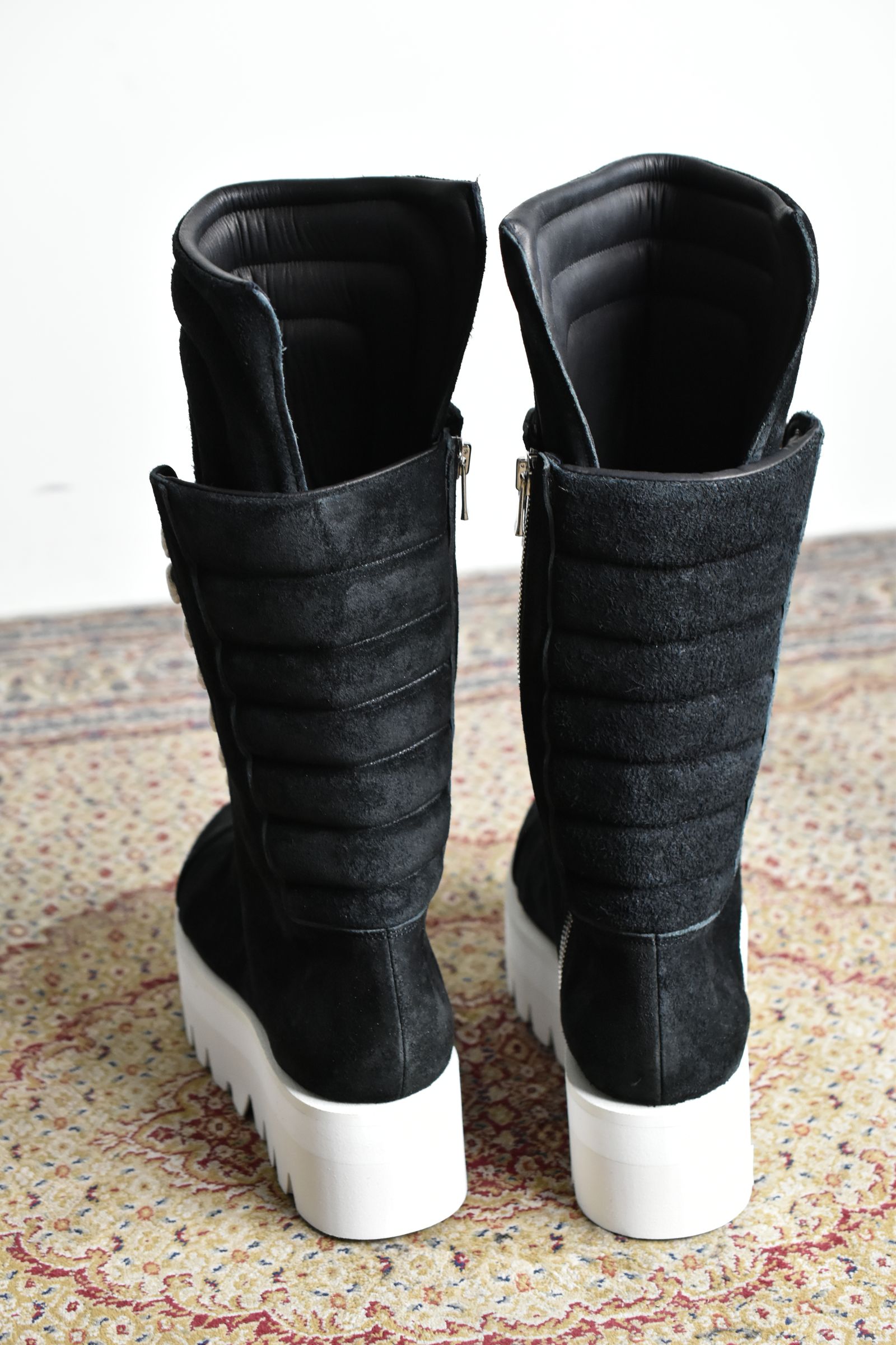 Torqe High Boots"Black × White" / トルクハイブーツ"ブラック×ホワイト"
