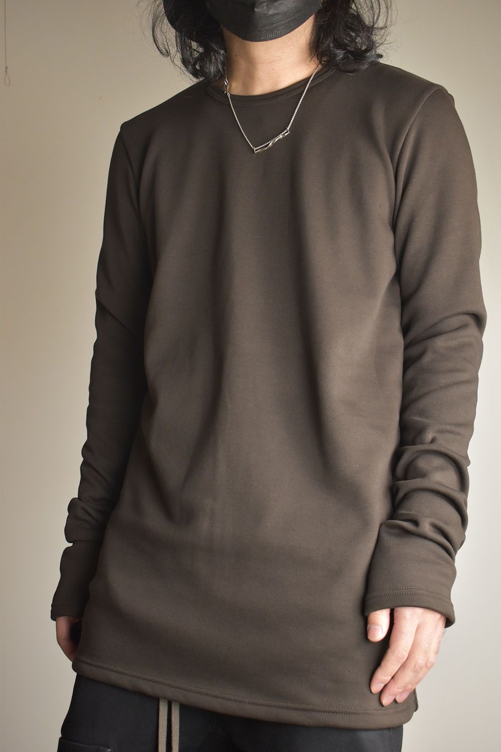 Bomber Heat Crew Neck Top"D.Grey" / ボンバーヒートクルーネックトップ"ダークグレー"