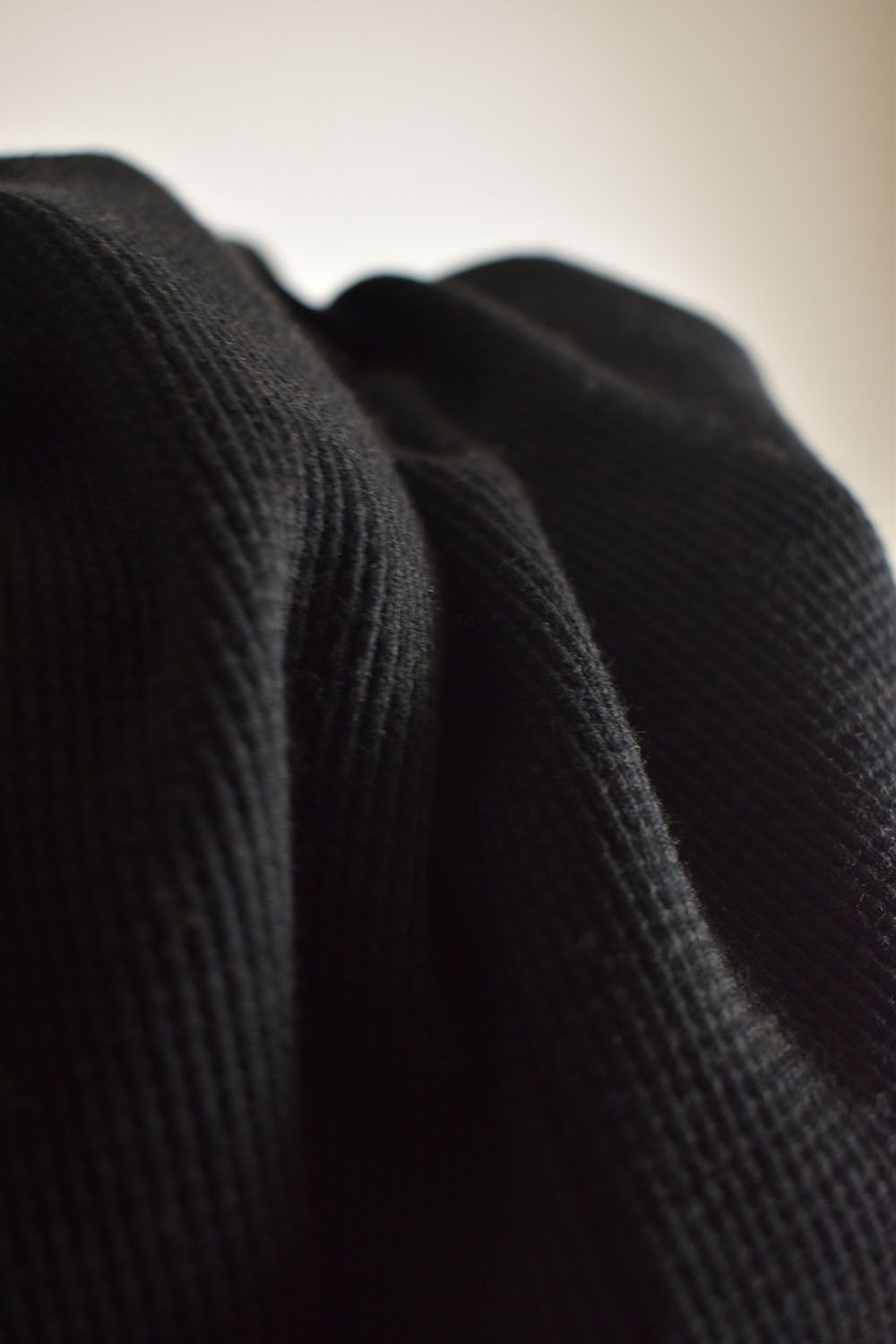 Crew Neck Top"Black" / クルーネックトップ"ブラック"