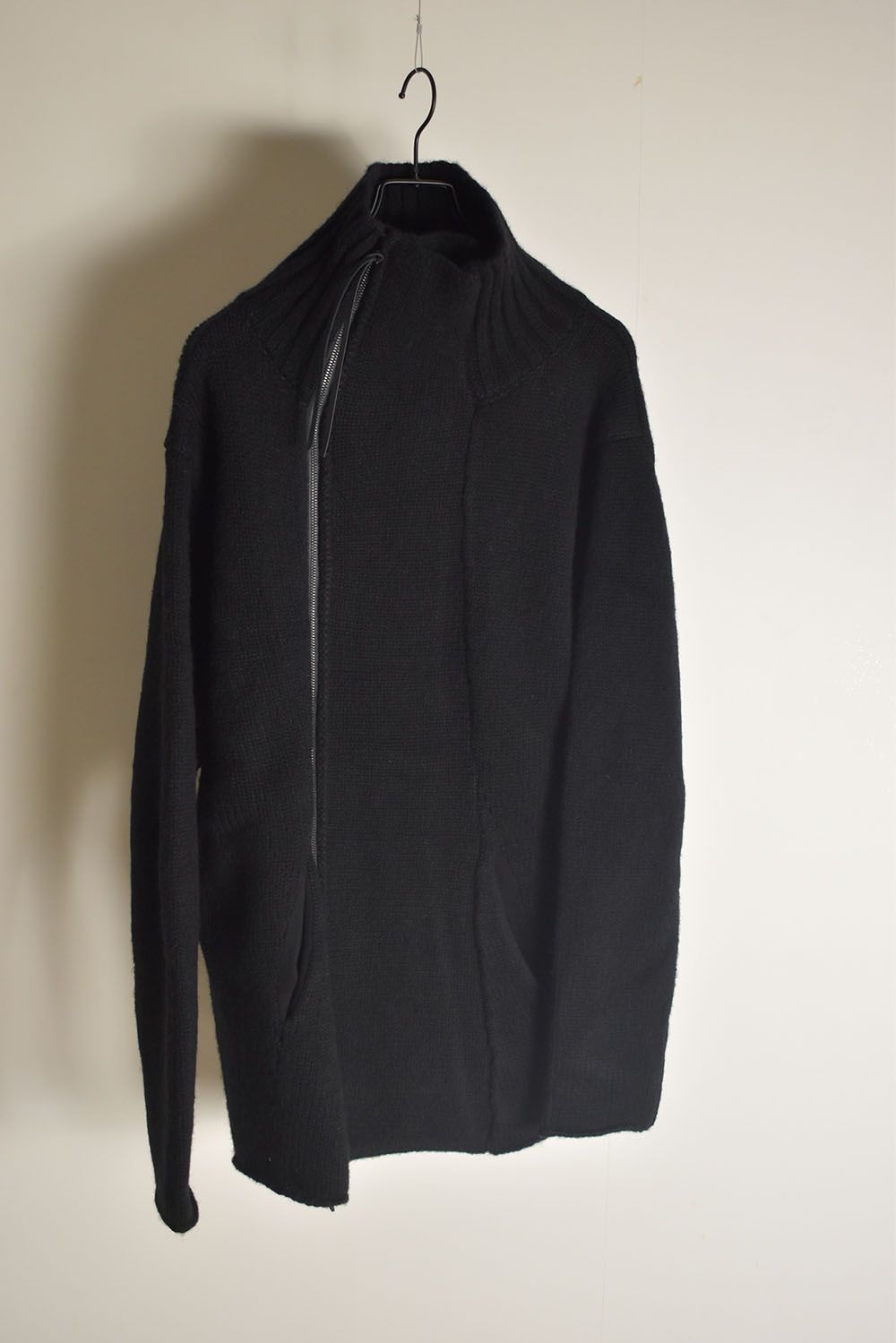 Riders Knit"Black" / ライダースニット"ブラック"