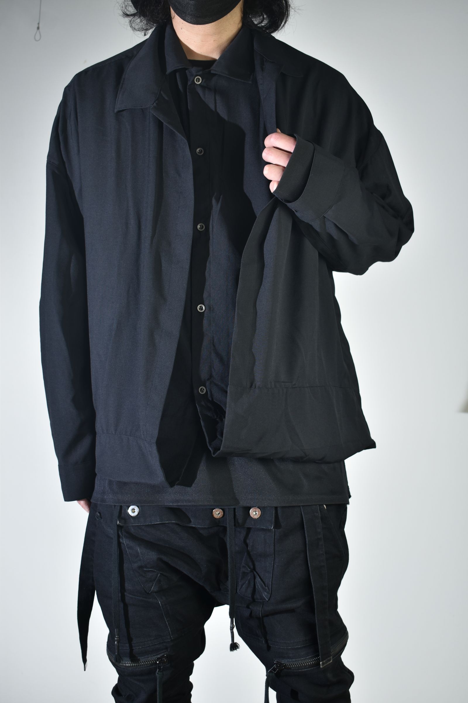 Coalesce Shirts"Black " / コウアレスシャツ"ブラック"