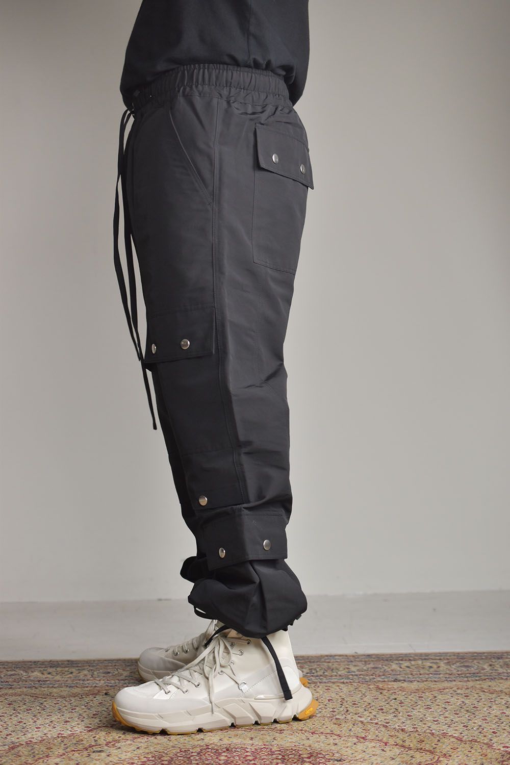 Knee Flexion Cargo Trousers"Black"/ニーフレキションカーゴトラウザーズ"ブラック"