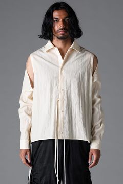 《2026SS先行予約》Shiva Shirts"Black / Cream" /シヴァシャツ"ブラック/クリーム"