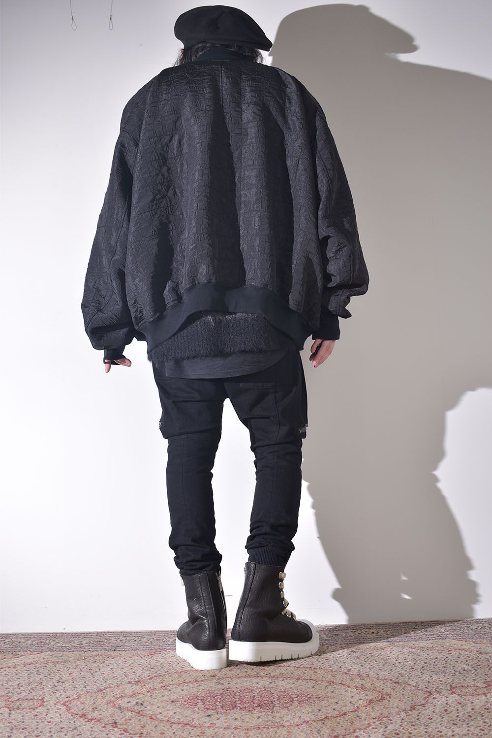 汎用性の高いMA-1とモヘアニット