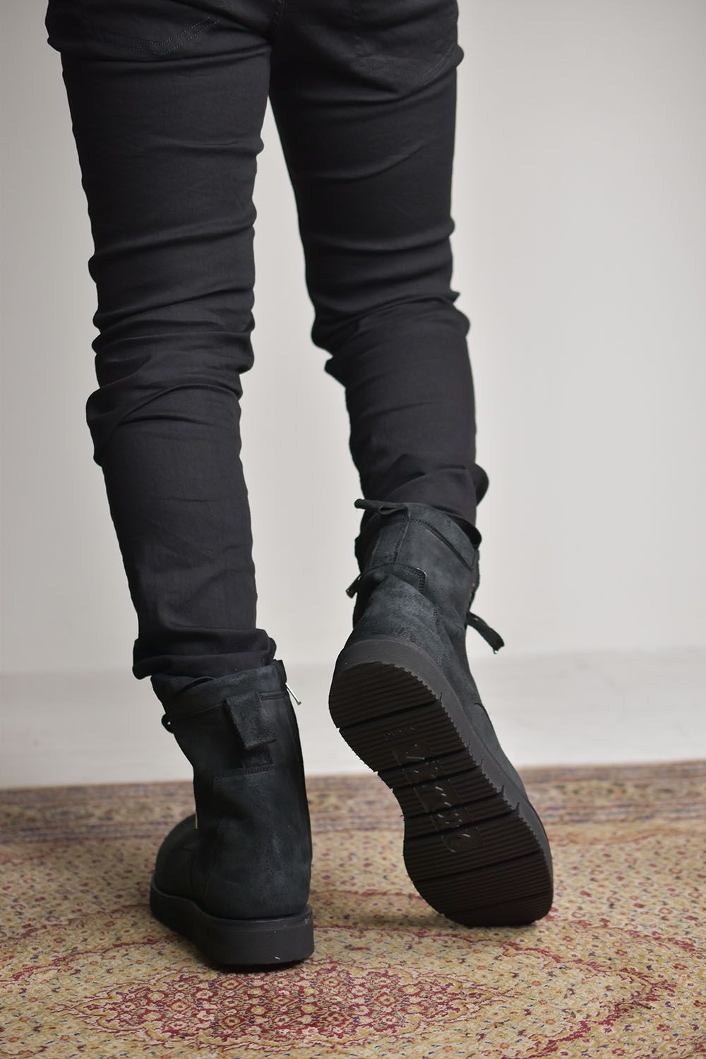 Laced Boots"Black"/レースドブーツ"ブラック"