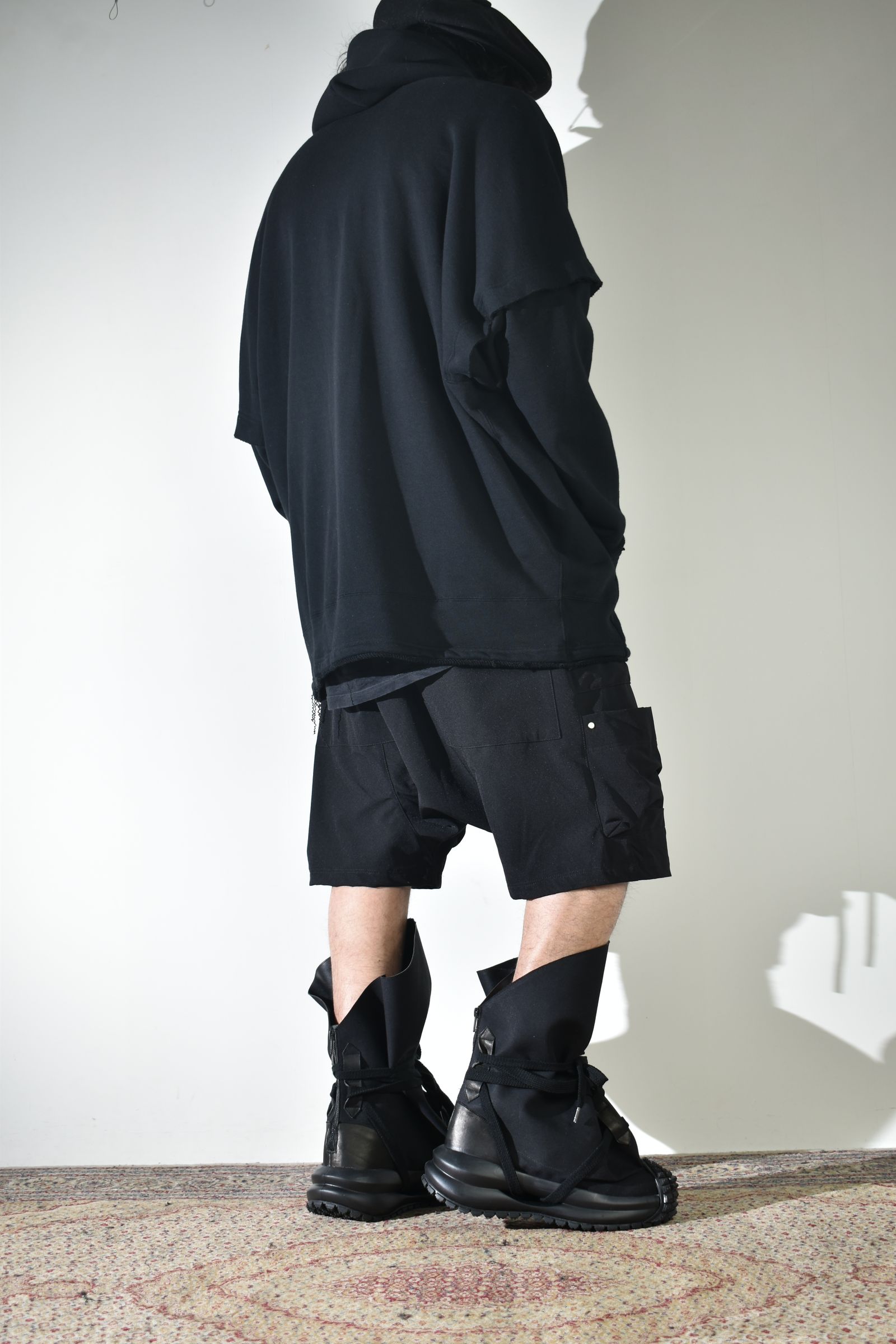 2Wayで着られる着用シーズンの長いスウェット