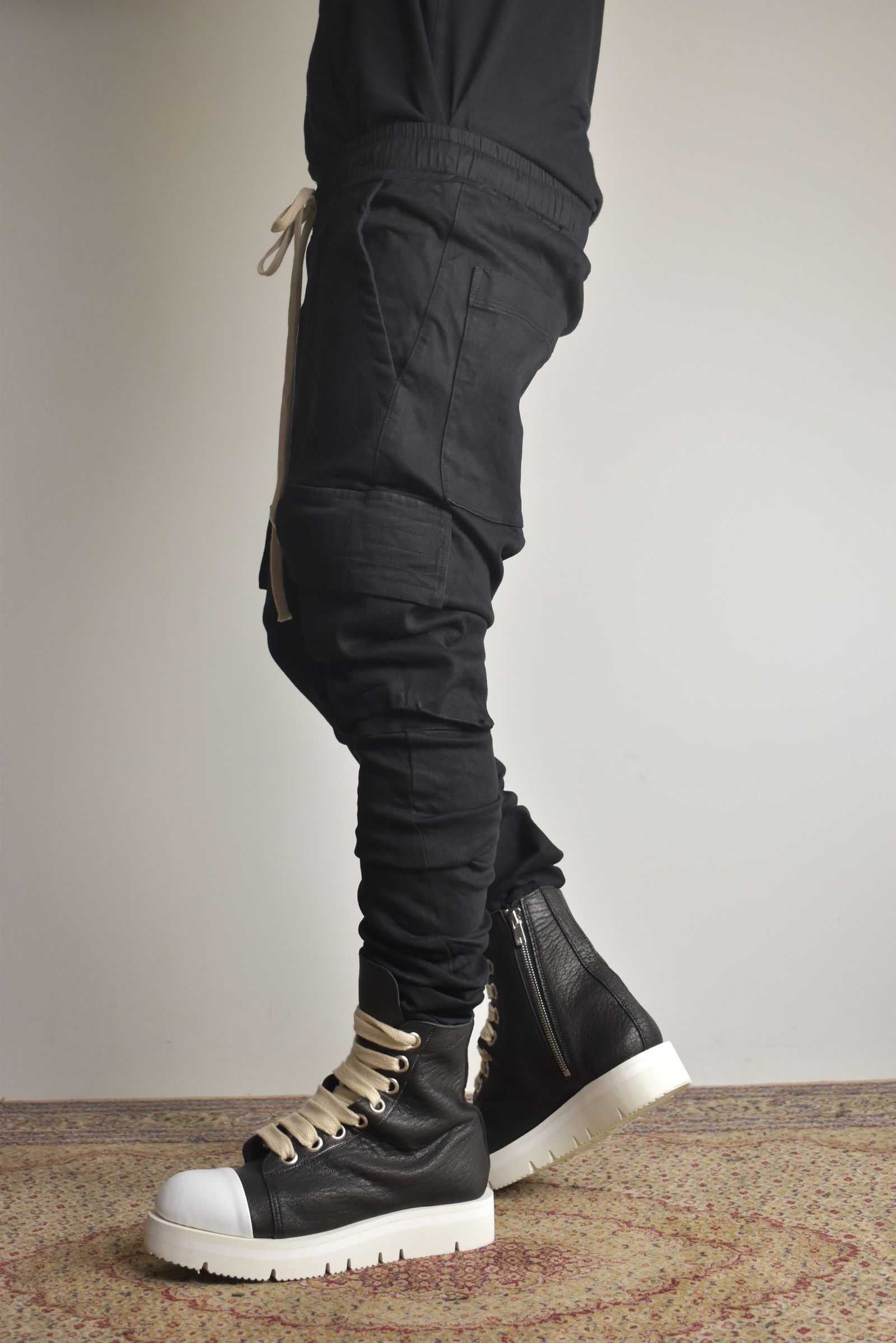 Cargo Sarouel Skinny"Black" / カーゴサルエルスキニー"ブラック"