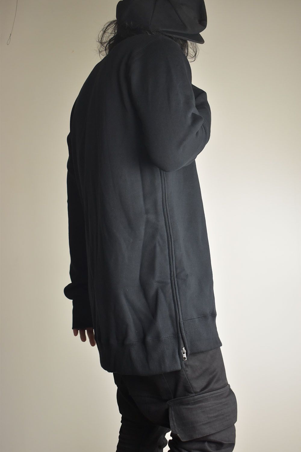 Over Sized Pullover"Black" / オーバーサイズプルオーバー"ブラック"