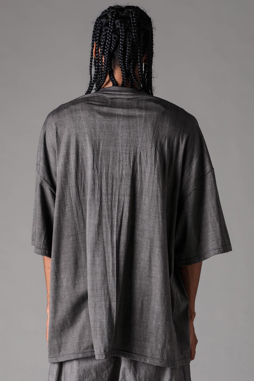 《2027SS先行予約》Sumi Dyed Jumbo Tee"L.Grey / Grey / D.Grey" / 墨染ジャンボTee"ライトグレー / グレー /ダークグレー"