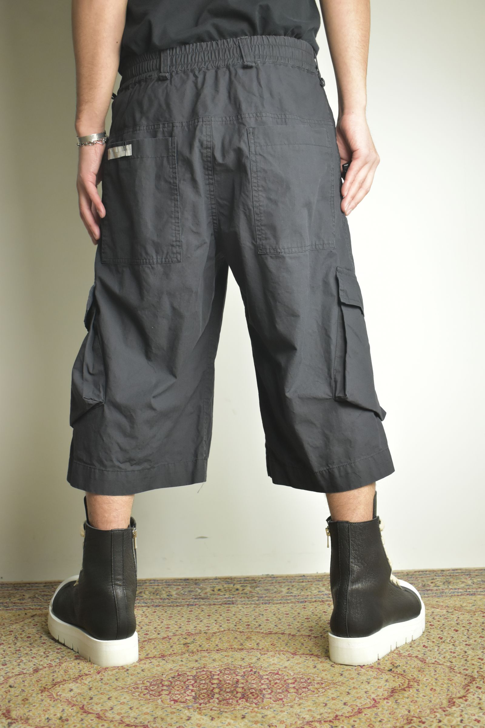 Rip Stop Chicano Cargo Pants"Black" / リップストップチカーノパンツ"ブラック"