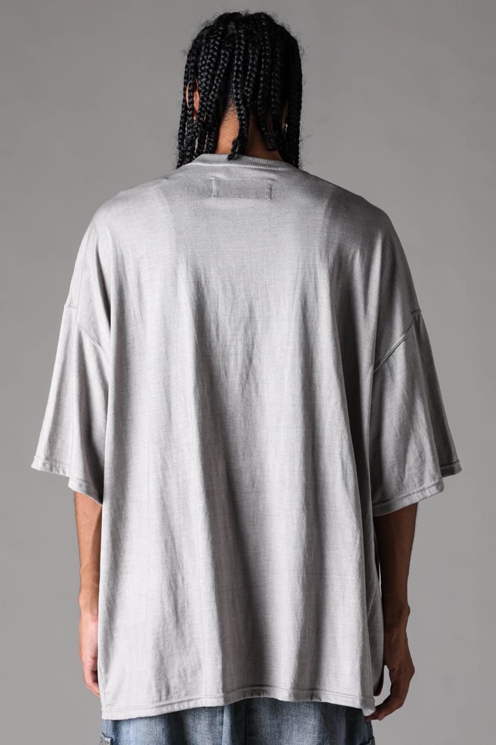 《2027SS先行予約》Sumi Dyed Jumbo Tee"L.Grey / Grey / D.Grey" / 墨染ジャンボTee"ライトグレー / グレー /ダークグレー"