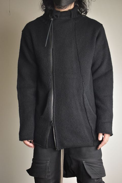 Riders Knit"Black" / ライダースニット"ブラック"