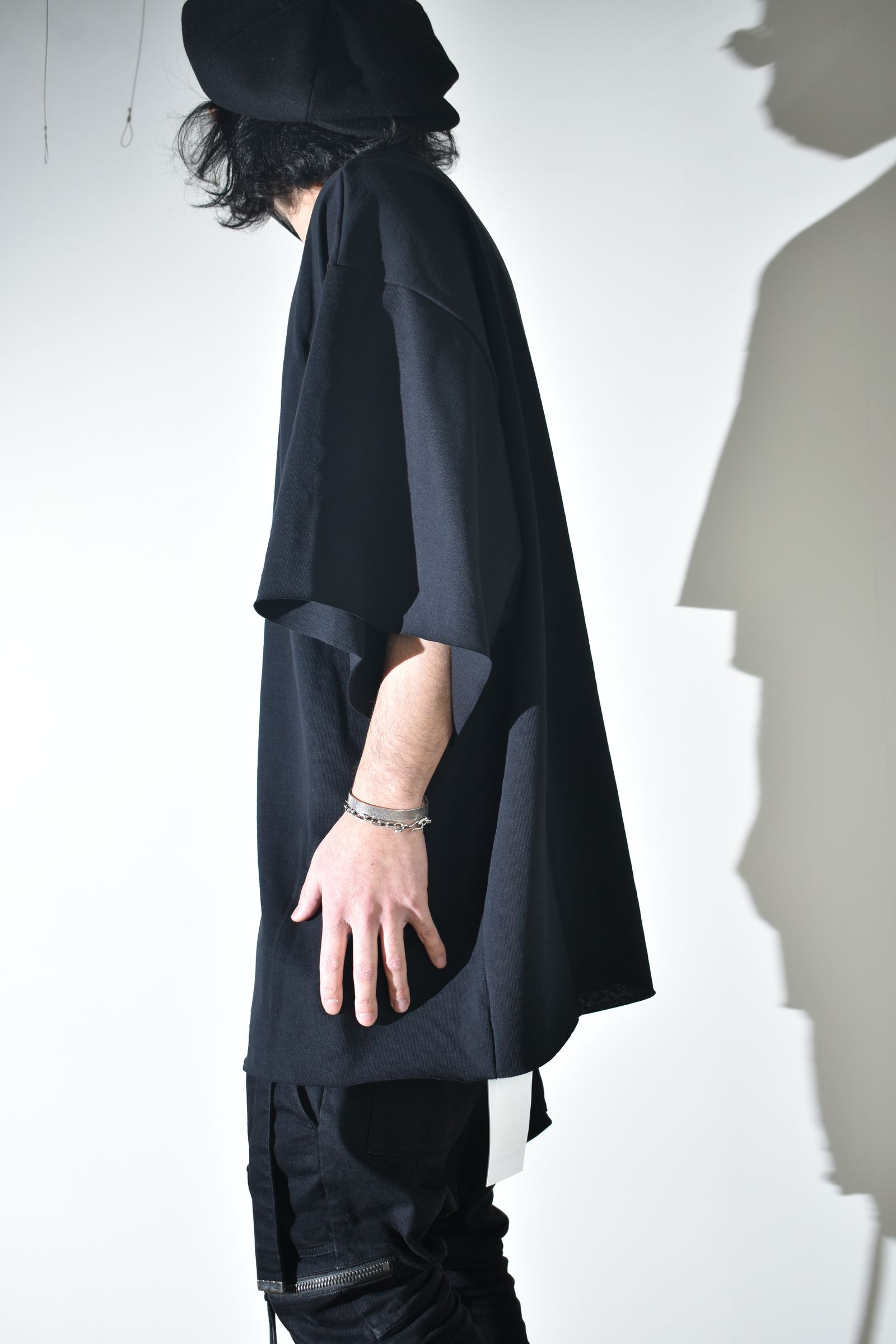 Oversized Cut & Sewn Tee"Black" / オーバーサイズカットソー"ブラック"