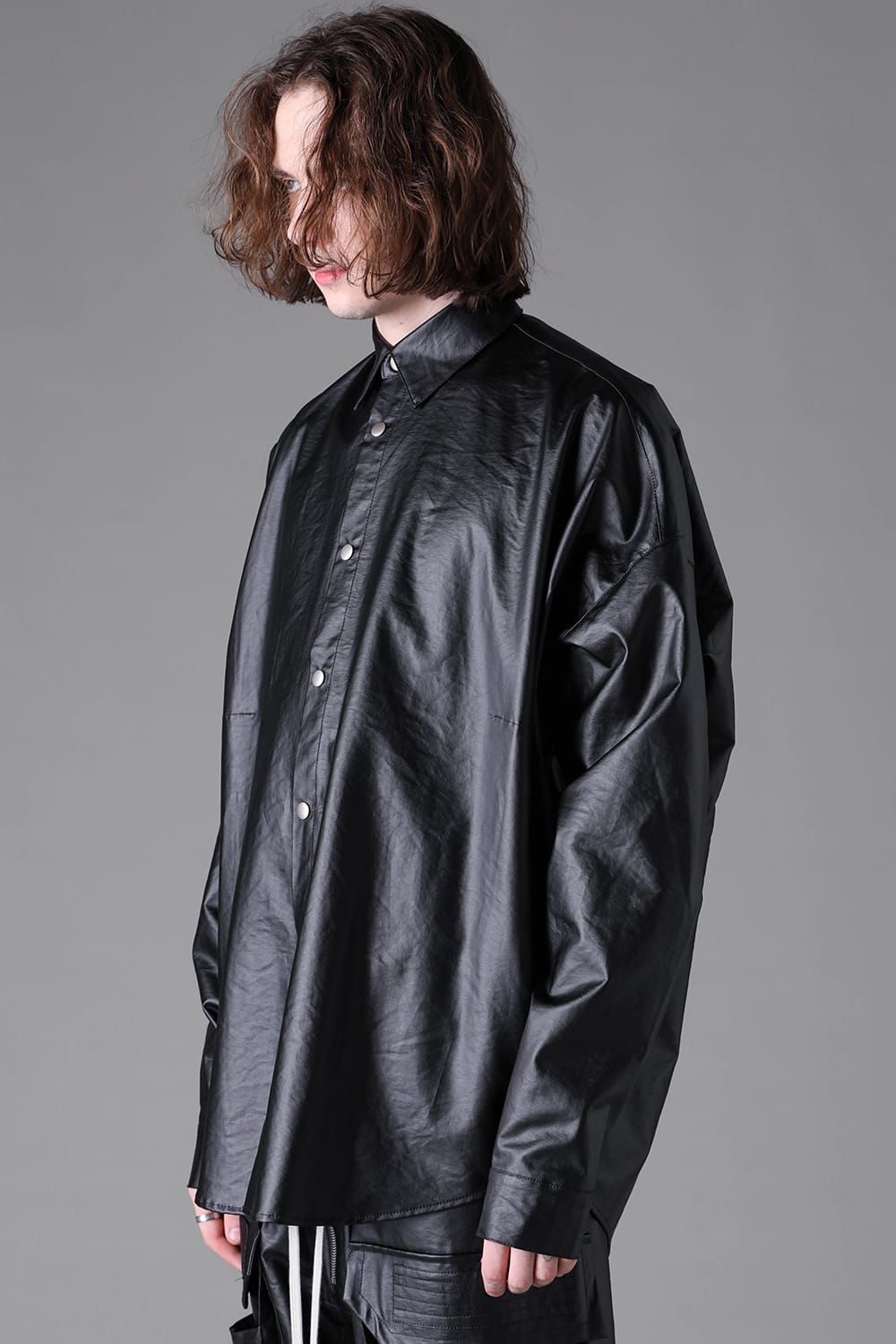 《2026AW先行予約》Cocoon Shirts"Smoke Black" / コクーンシャツ"ブラック"