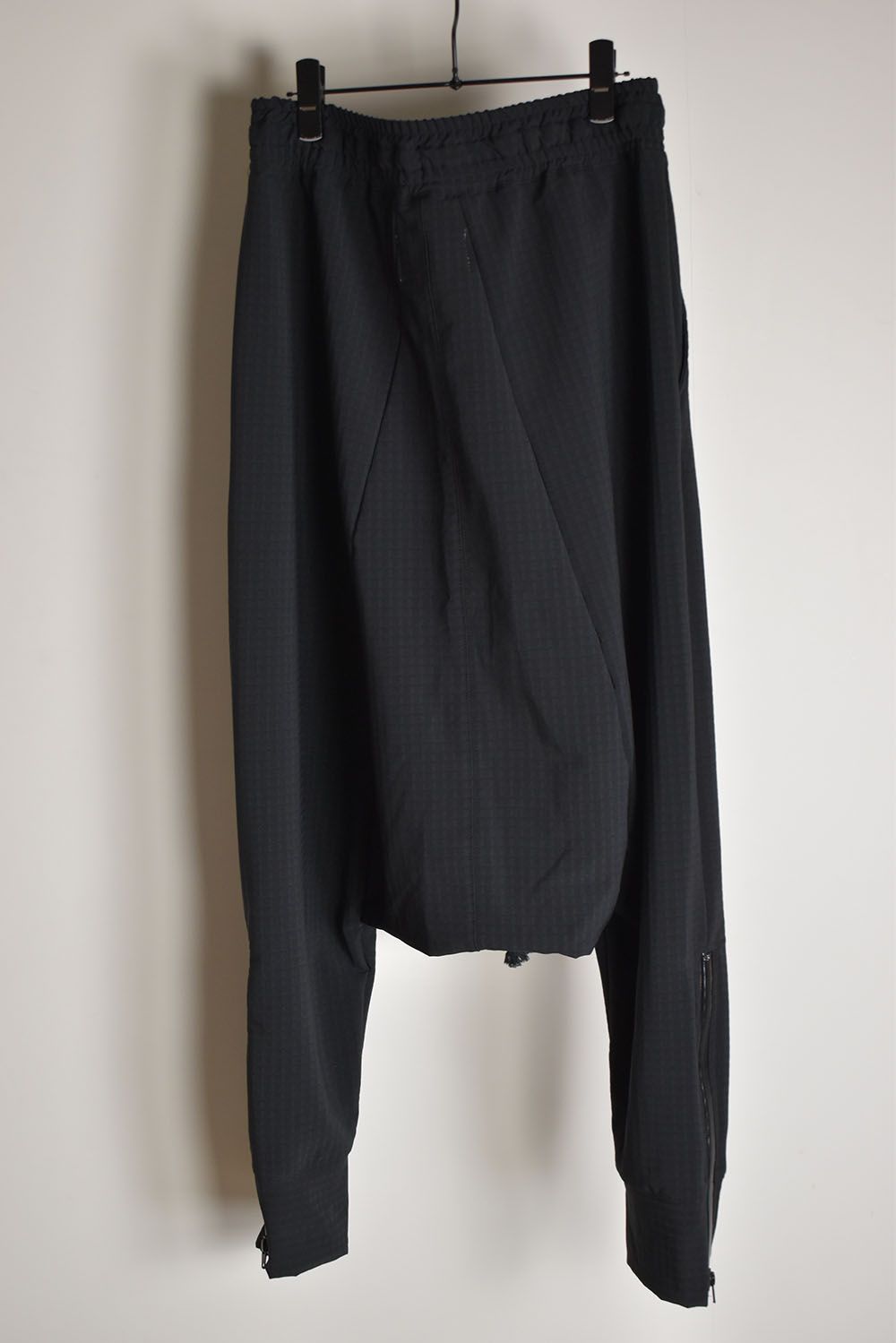 Storm Fleece Low Crotch Sarrouel Pants"Balck"/ストームフリースロークロッチサルエルパンツ"ブラック"