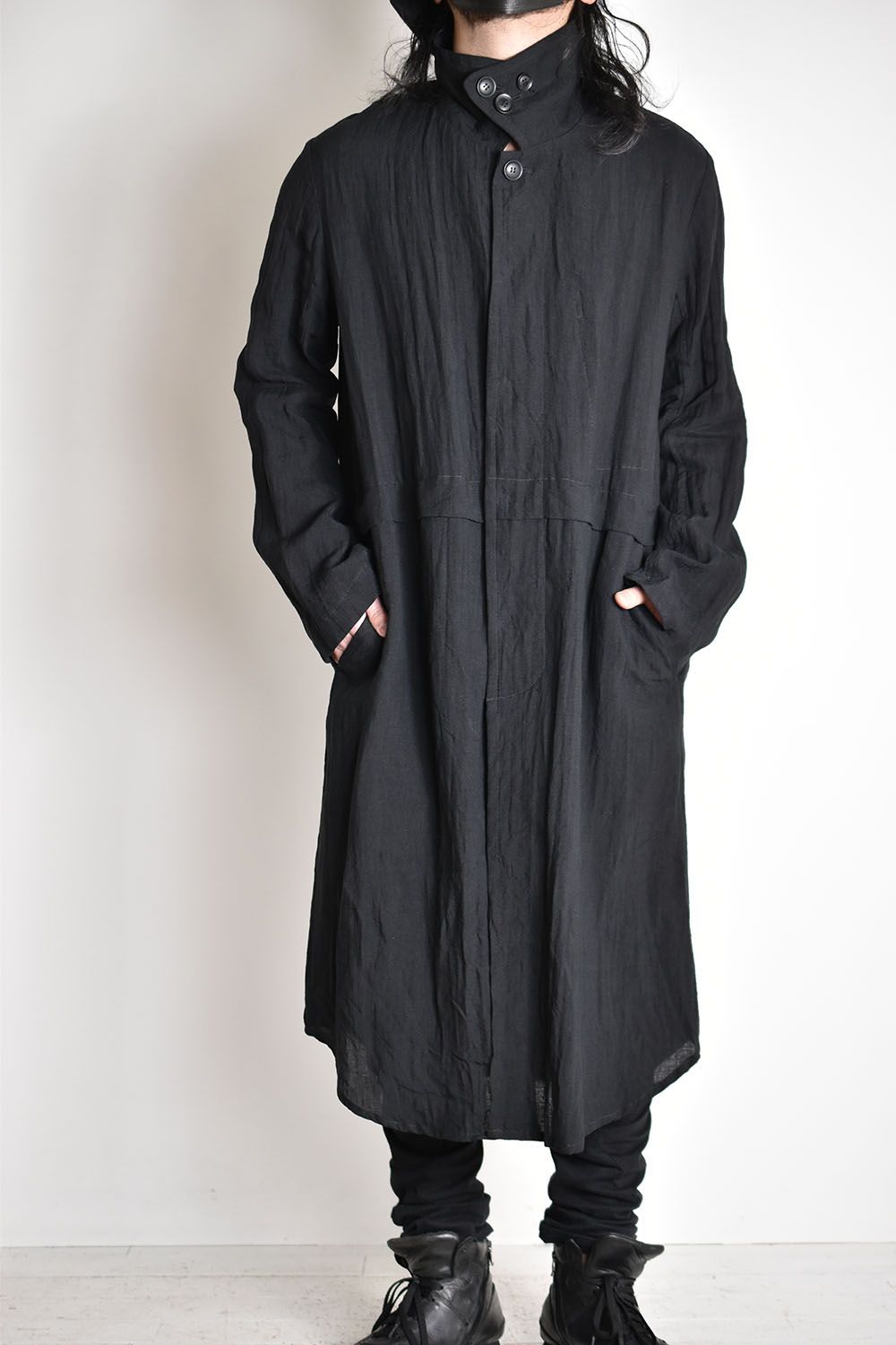 Long Coat"Black"/ロングコート"ブラック"