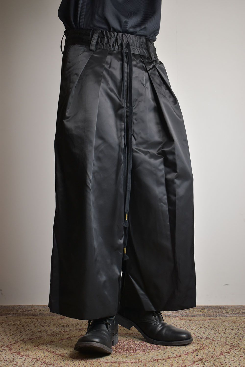 LC2 HAKAMA Trousers"Black"/袴トラウザーズ"ブラック"