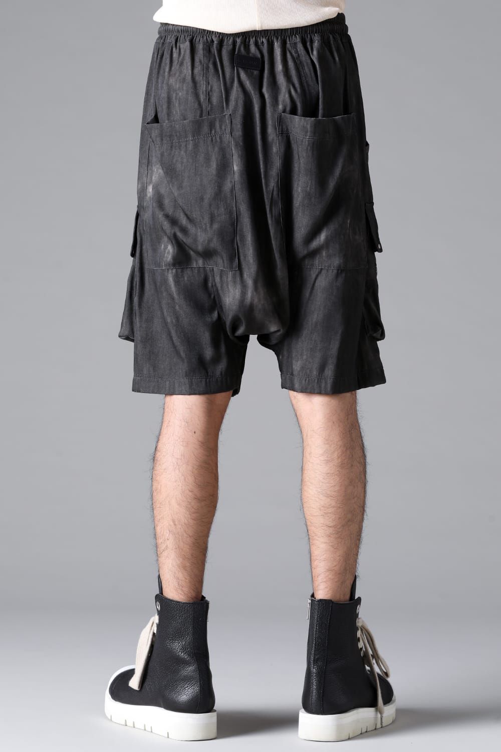 《2026SS先行予約》Cargo Shorts"Black / Uneven D.Grey / Uneven Grey" / カーゴショーツ"ブラック/アンイーブンダークグレー/アンイーブングレー"