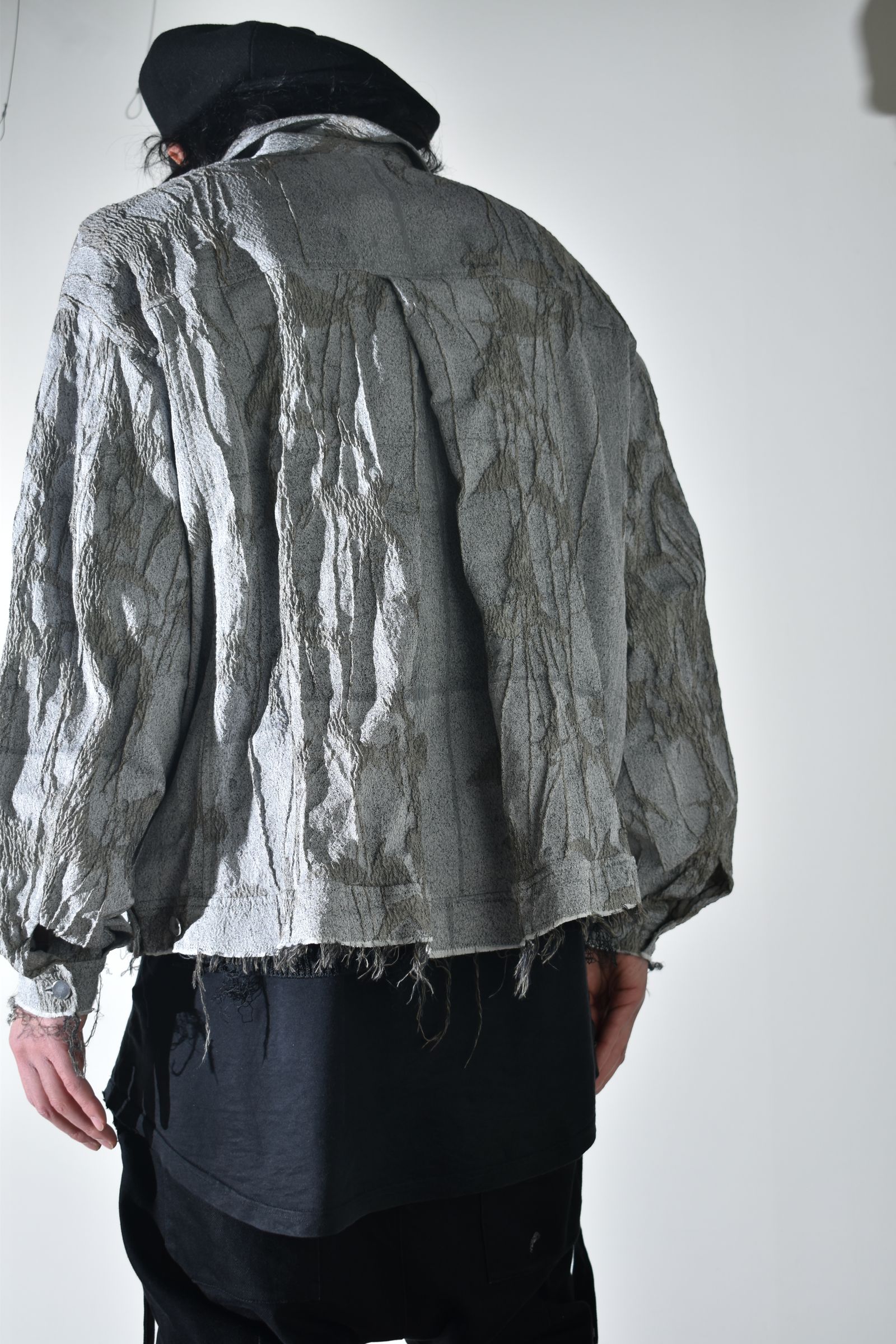 Carpenter Jacket "Ivy×Concrete" / カーペンタージャケット"アイボリー×コンクリート"