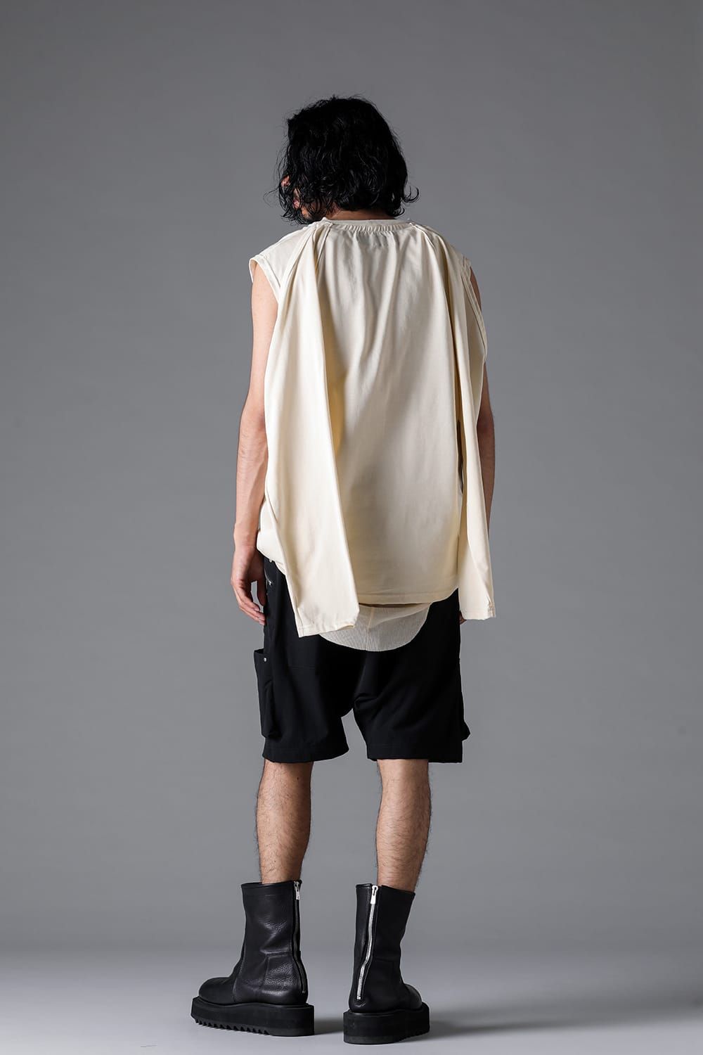 《2026SS先行予約》Stretch Nylon Cargo Shorts"Black" / ストレッチナイロンカーゴショーツ"ブラック"