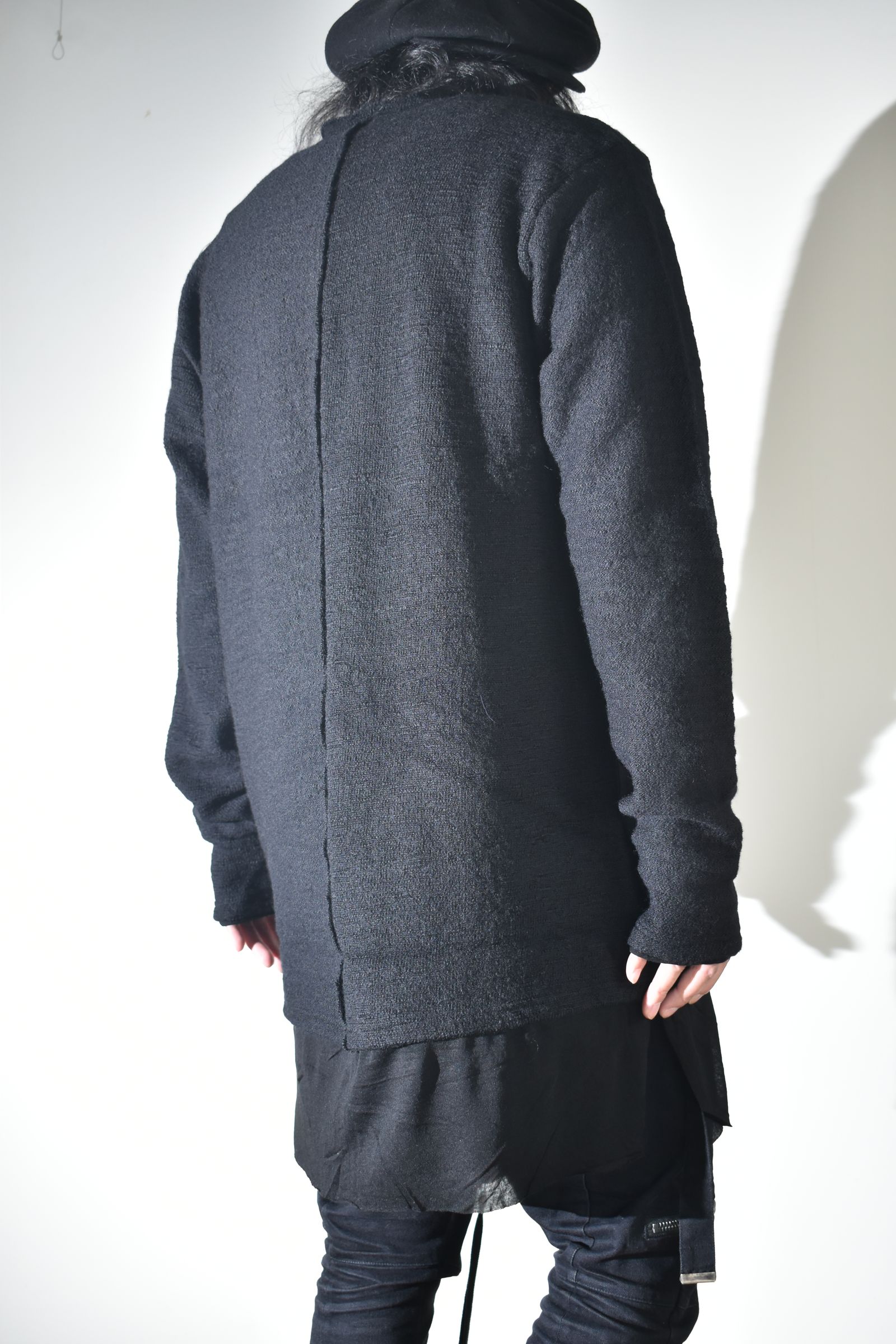 Layerd Long Sleeve Tee Shirt"Black" / レイヤードロングスリーブTeeシャツ"ブラック"