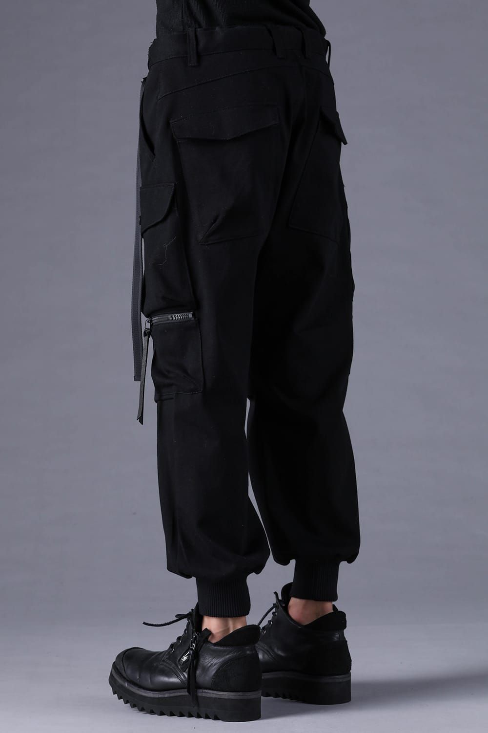 《2027SS先行予約分》Dry Jersey Cargo Jog Pants"Black" / ドライジャージーカーゴジョグパンツ"ブラック"