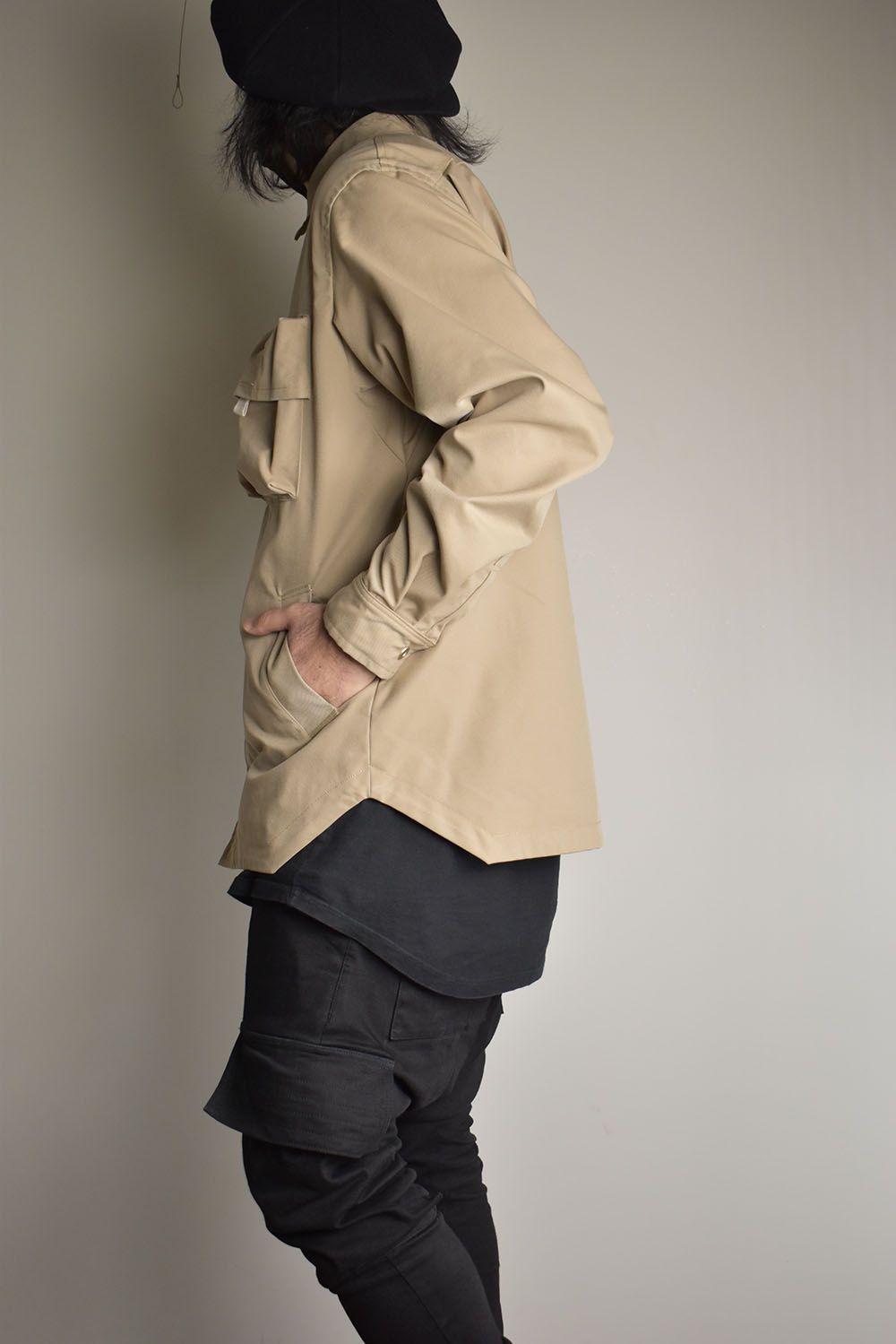 Shirts Jacket "Beige" / シャツジャケット"ベージュ"