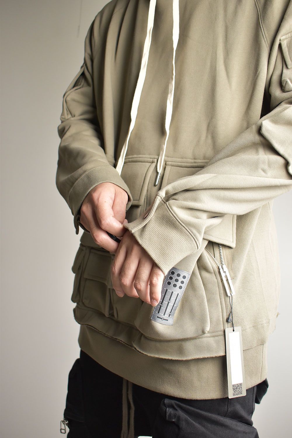 Basic Hoodie Pull"Greyge" / ベーシックフーディプル"グレージュ"