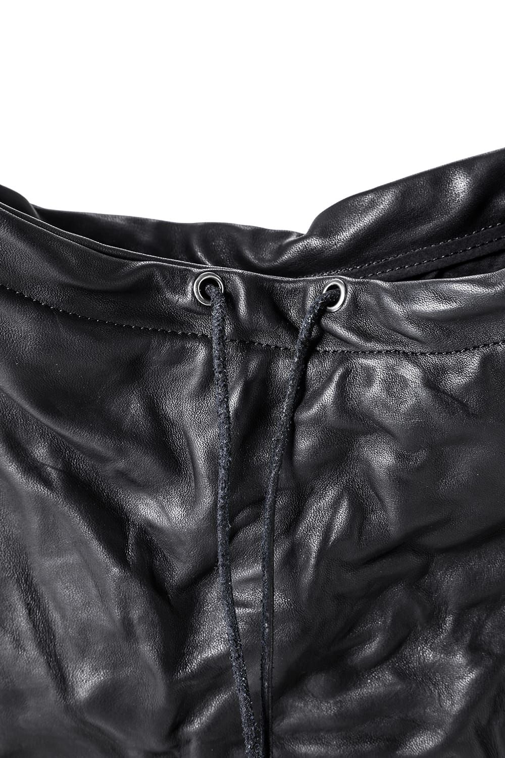 《2027SS先行予約分》Horse Leather Shoulder Bag "Black" / ホースレザーショルダーバッグ"ブラック"