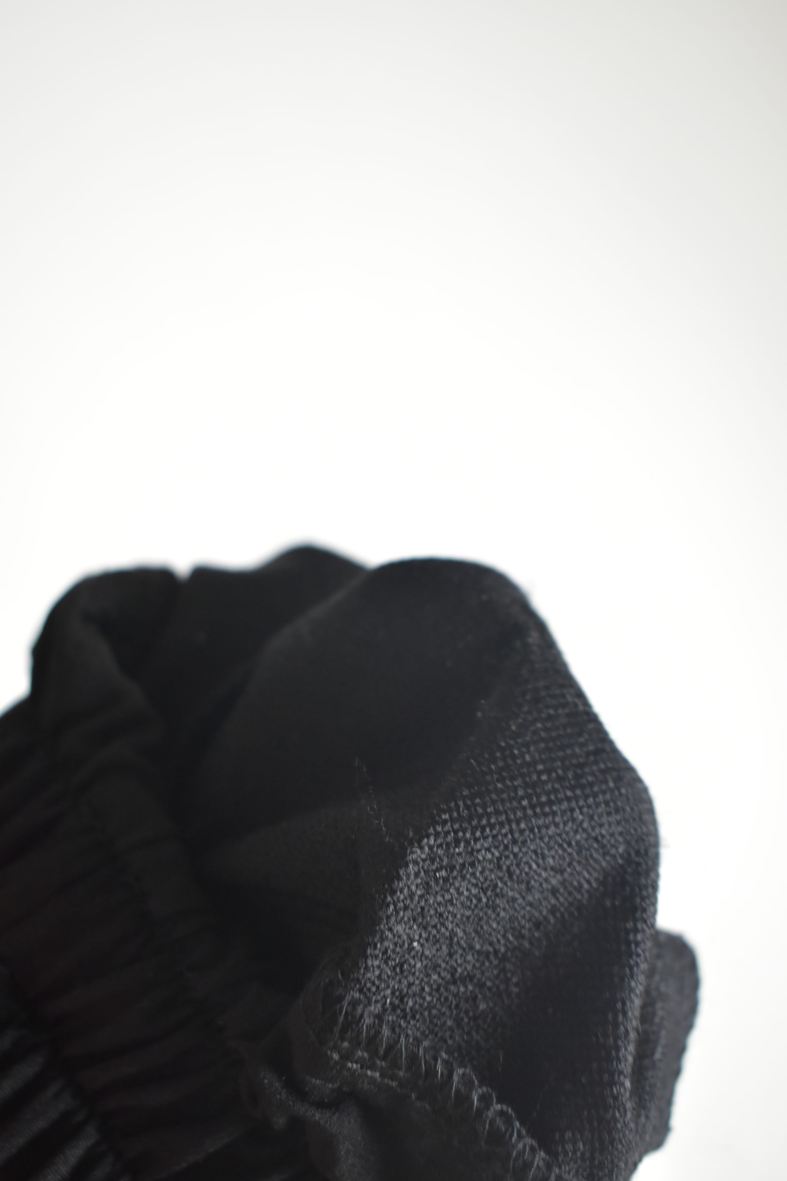 Stretch Nylon Military Sarouel Pants"Black" / ストレッチナイロンミリタリーサルエルパンツ"ブラック"