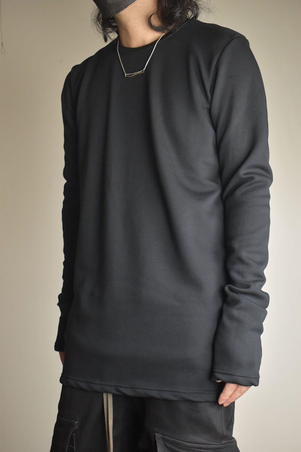 Bomber Heat Crew Neck Top"Black" / ボンバーヒートクルーネックトップ"ブラック"