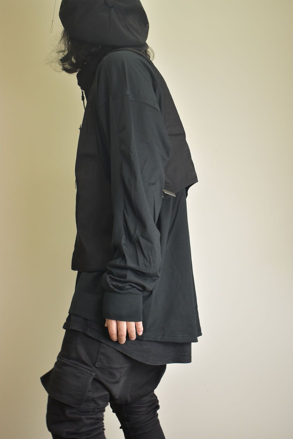 Nylon Wool Twill Tactical Vest"Black" / ナイロンウールツイルタクティカルベスト"ブラック"