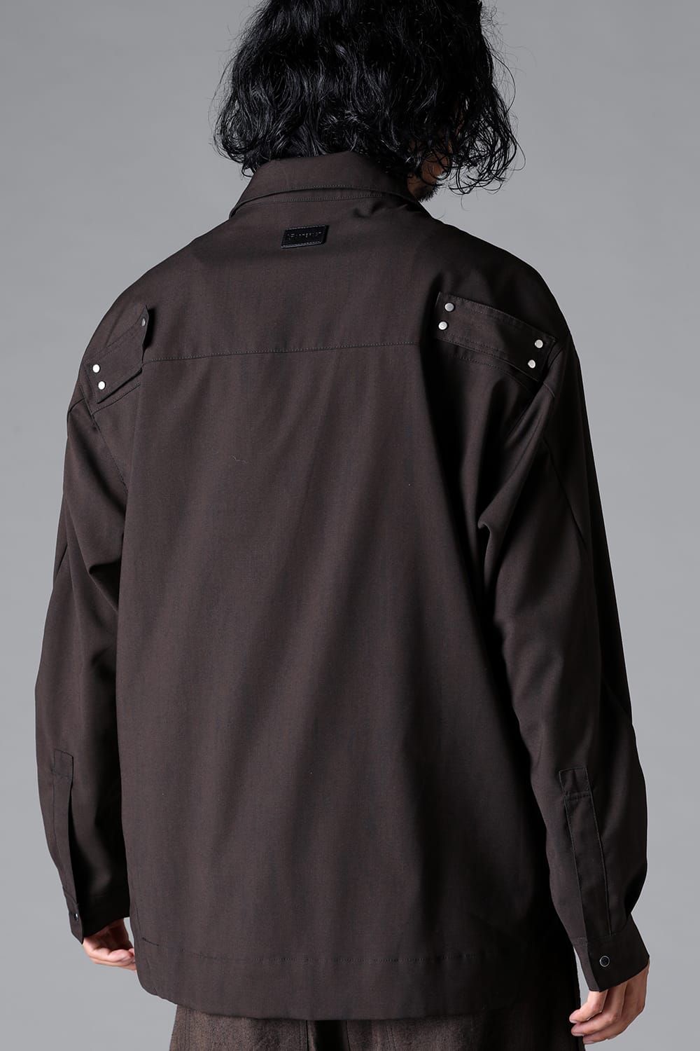 《2026SS先行予約》Abstract Shirt"Black / Grey /Brown" / アブストラクトシャツ"ブラック/グレー/ブラウン"