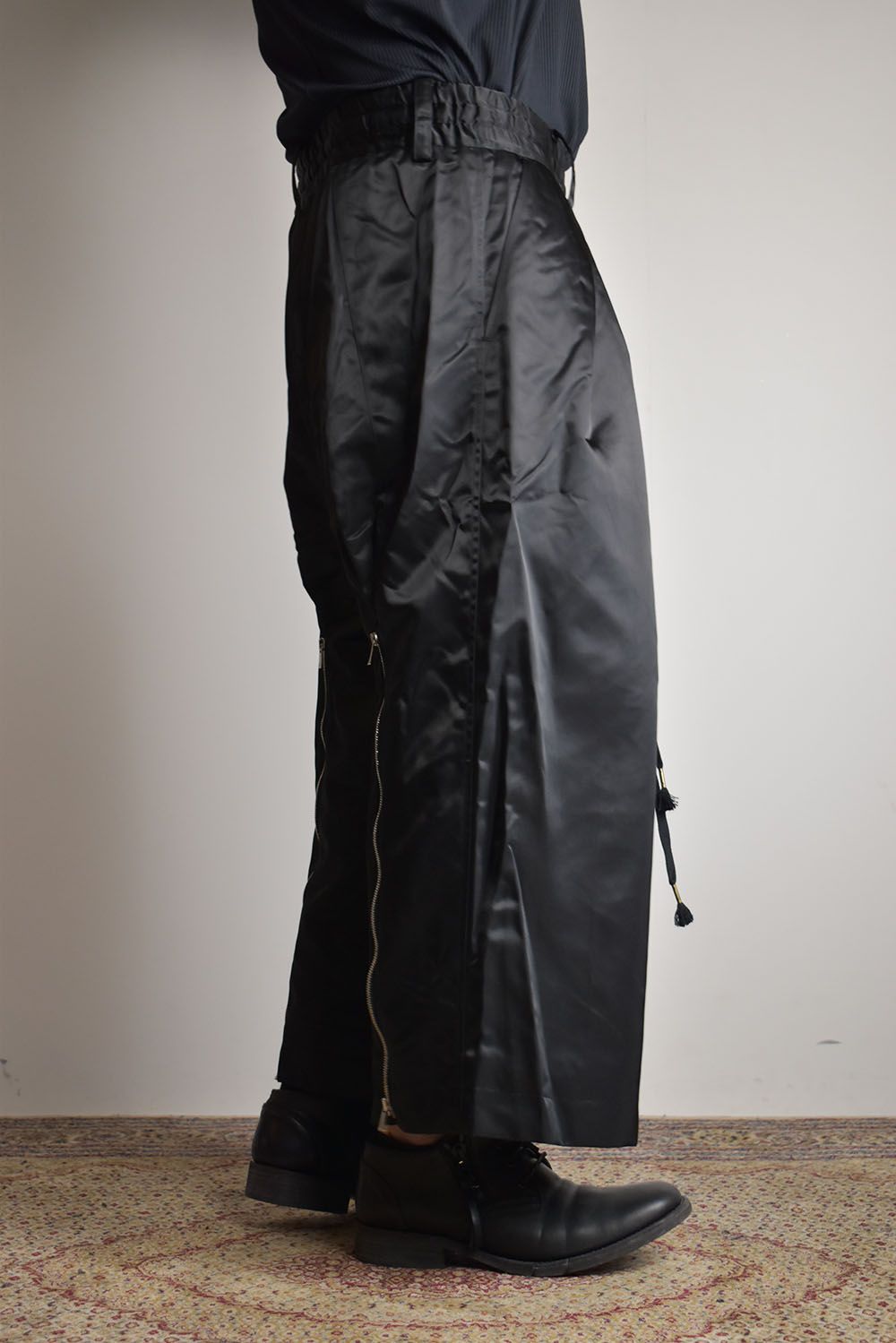 LC2 HAKAMA Trousers"Black"/袴トラウザーズ"ブラック"