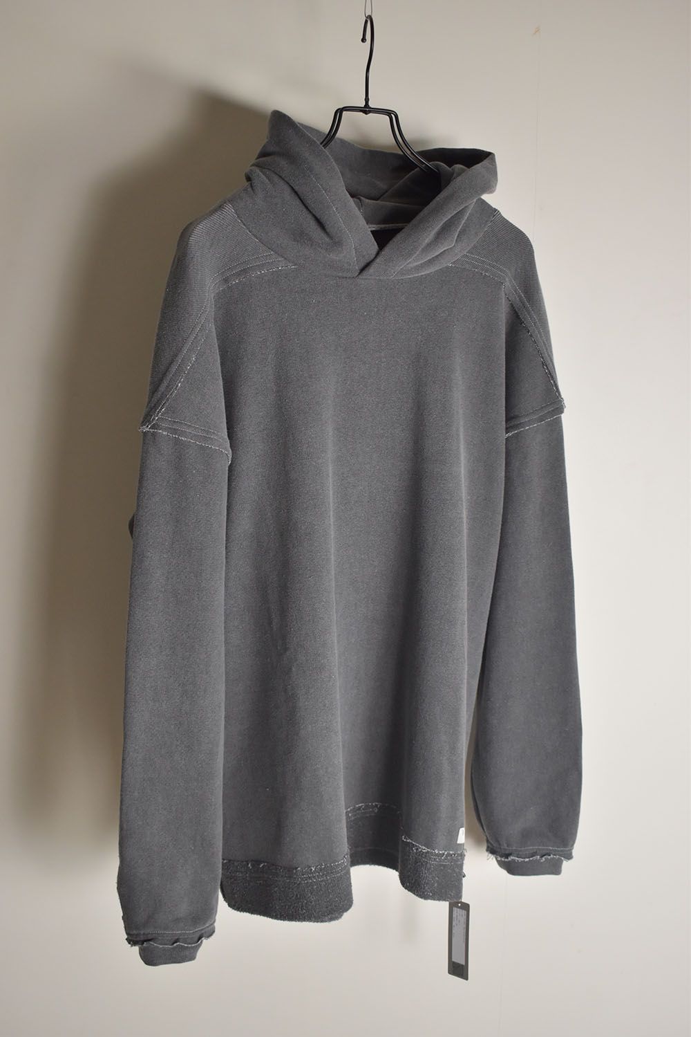 Painter Sweat Pullover Hoodie"Grey" / ピグメントスウェットプルオーバーフーディ"グレー"
